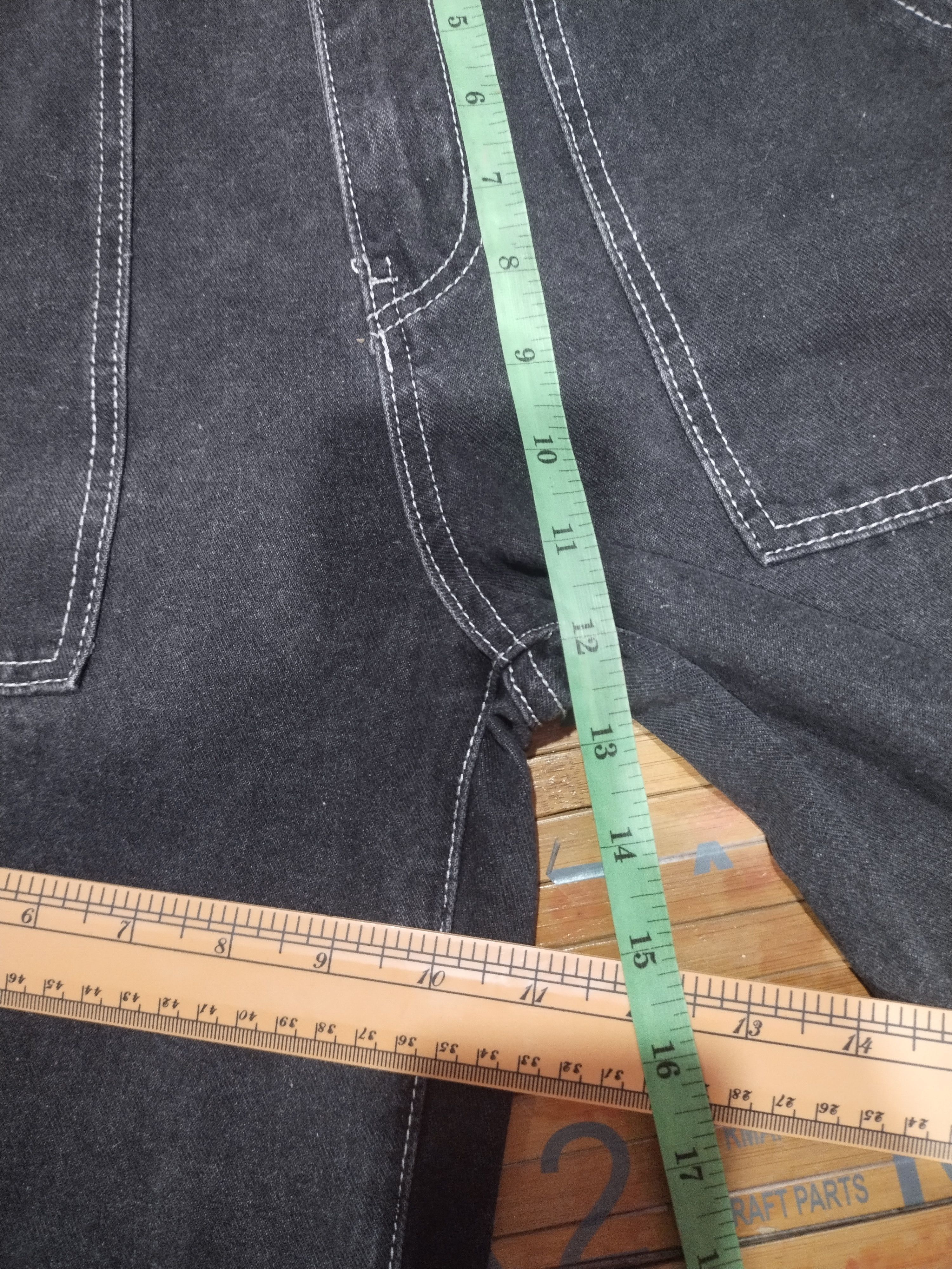 Jean × Shein Jeans SHEIN Baagy / Carpenter Style Sz S (26") Size 26" / US 2 / IT 38 - 6 Thumbnail