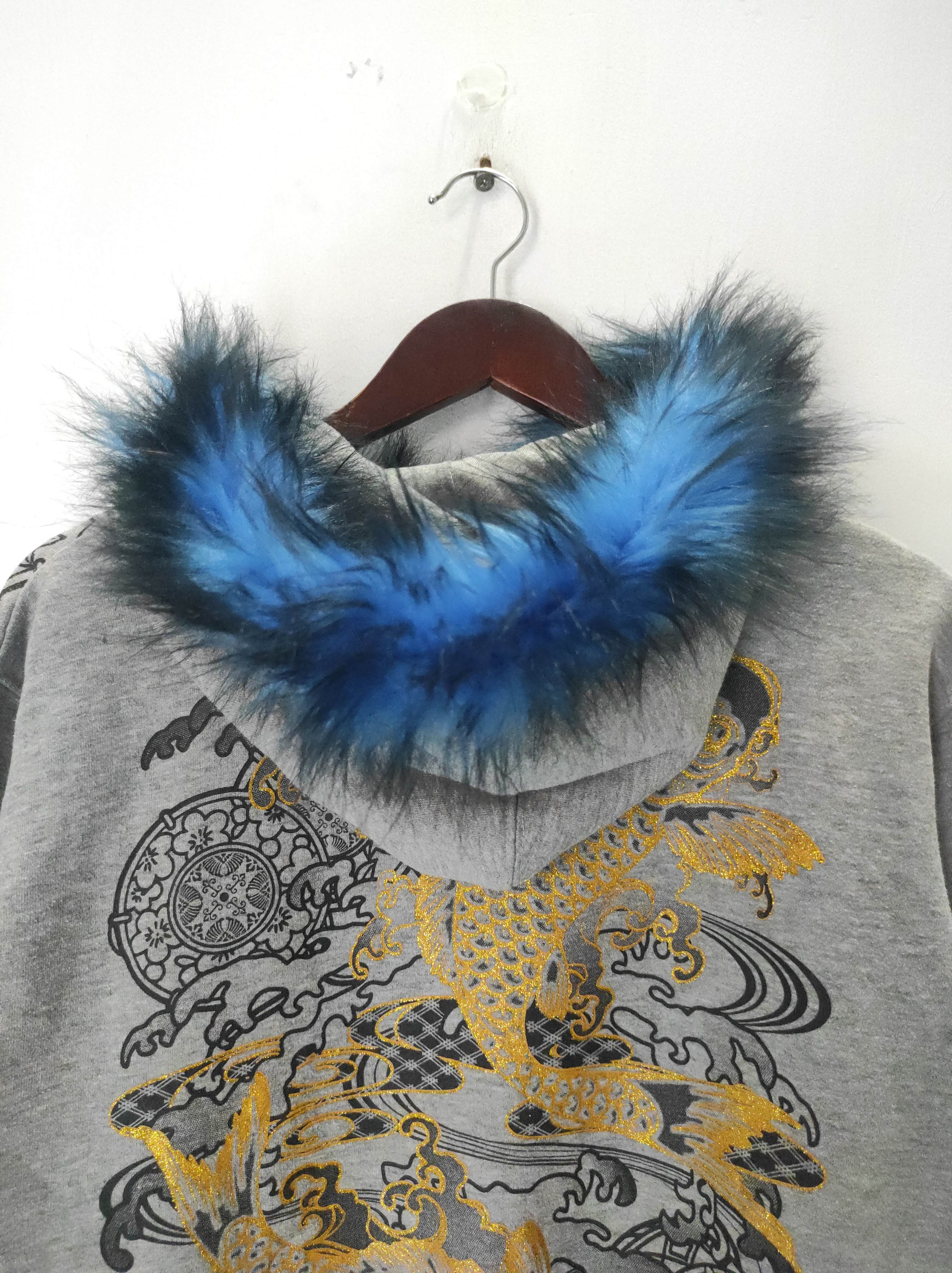 If Six Was Nine Sukajan Japan Oblo Koi Fur Hoodie i6w9 LGB style Size US M / EU 48-50 / 2 - 11 Thumbnail