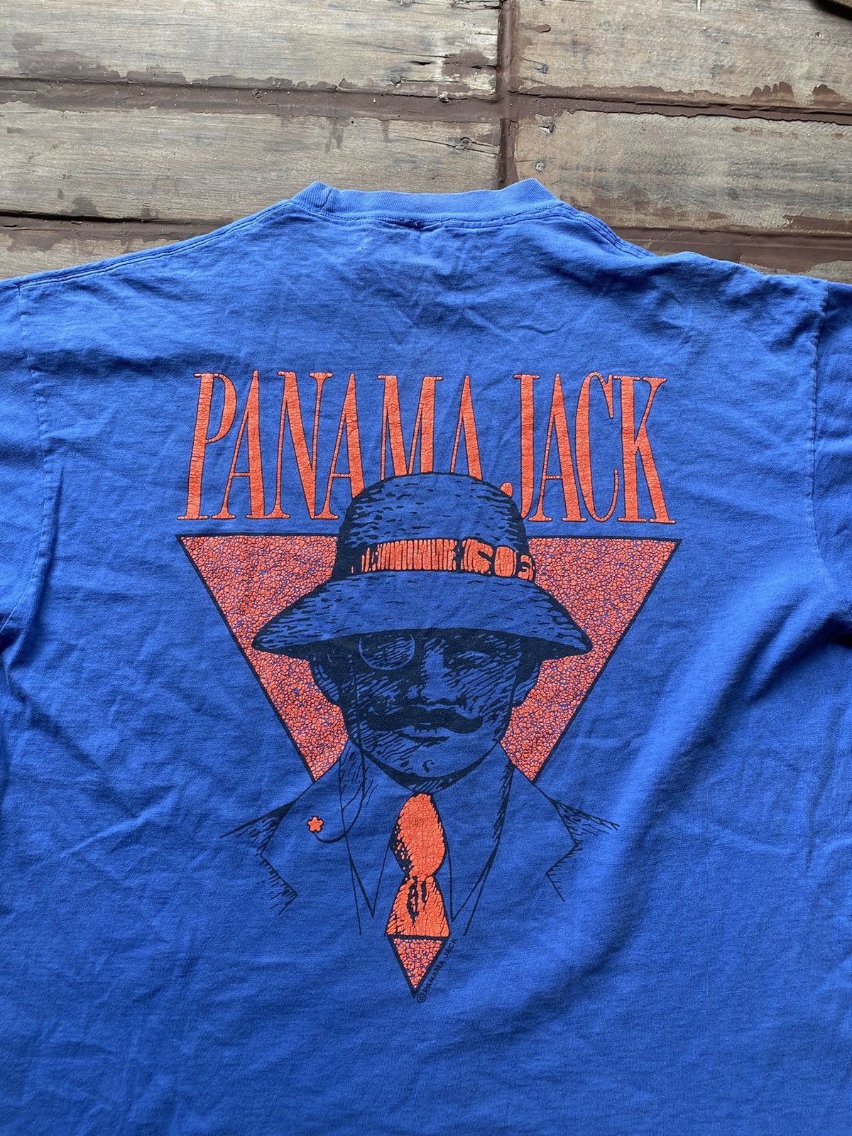 Panama Jack × Vintage Vintage Panama Jack T shirts 1990s Size US XL / EU 56 / 4 - 7 Thumbnail