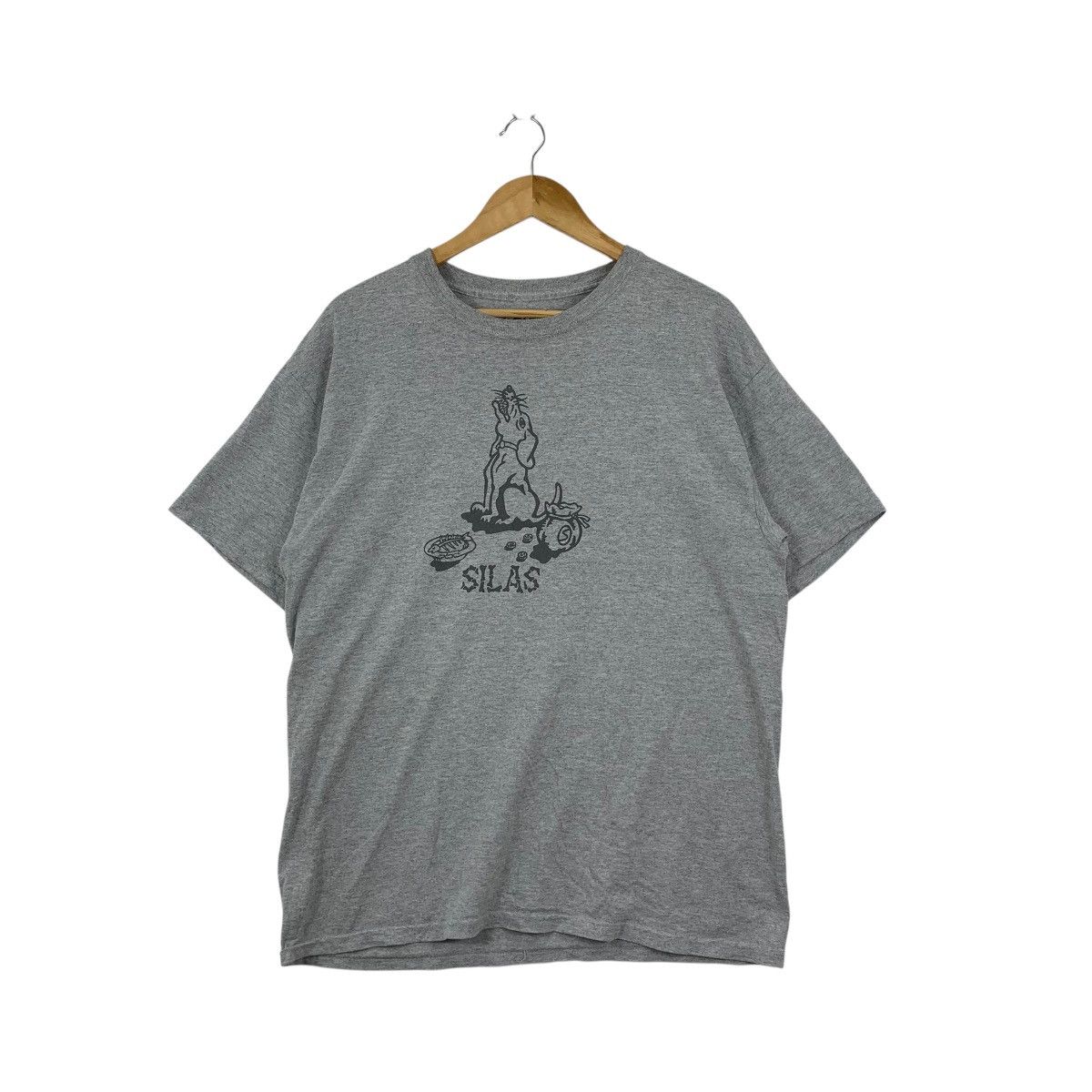 Silas SILAS SKATEBOARD Howling Dog Streetwear Tee Shirt Top Modern Size US M / EU 48-50 / 2 - 1 Thumbnail