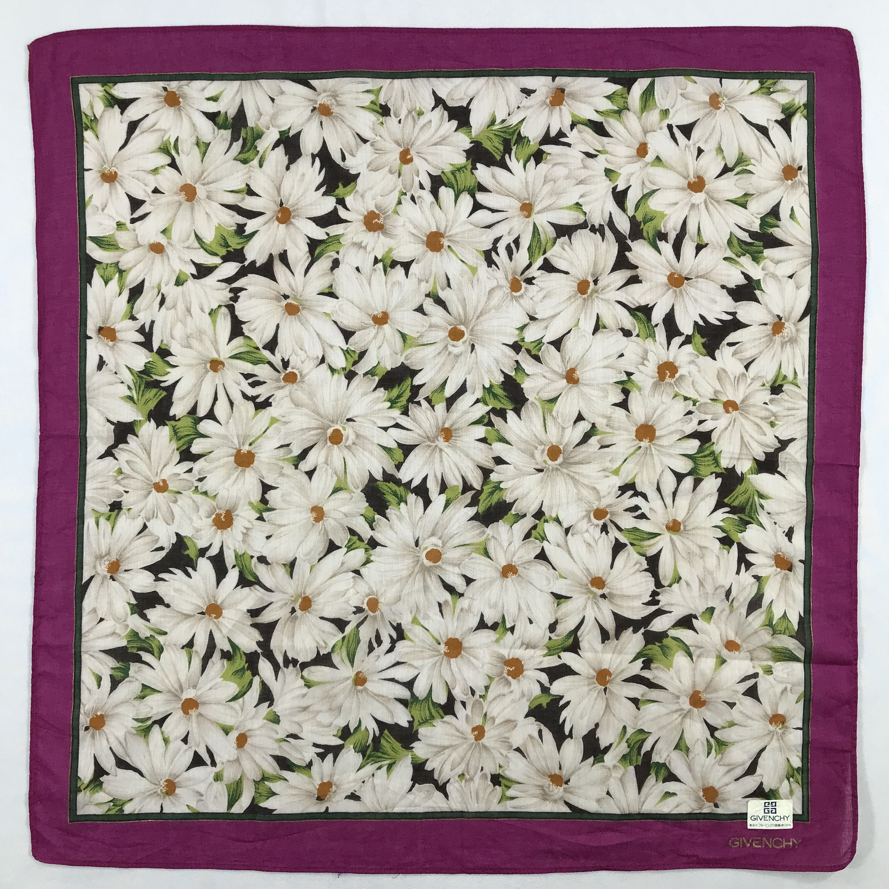 Vintage Vintage Givenchy Bandana / Handkerchief / Neckerchief -S2534 Size ONE SIZE - 1 Thumbnail