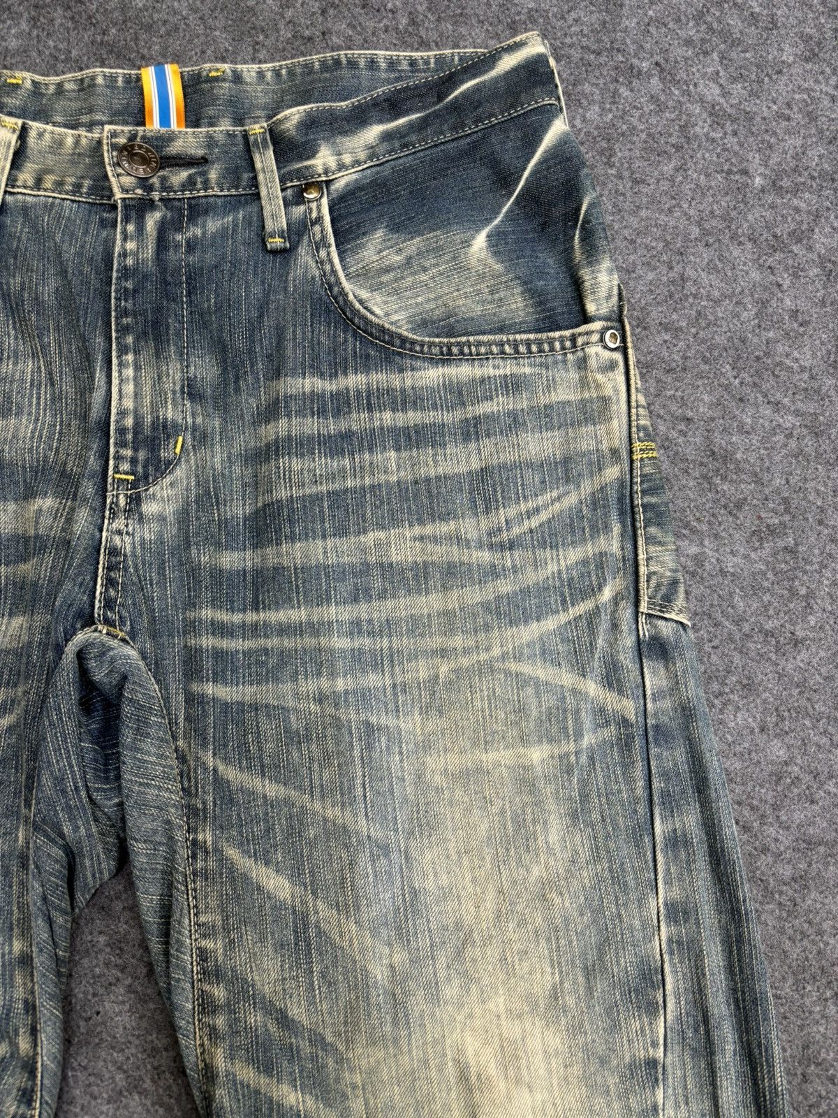 Edwin 💥EFunction💥Edwin Wide Curve Aging Style Denim F577 Size US 33 - 3 Thumbnail