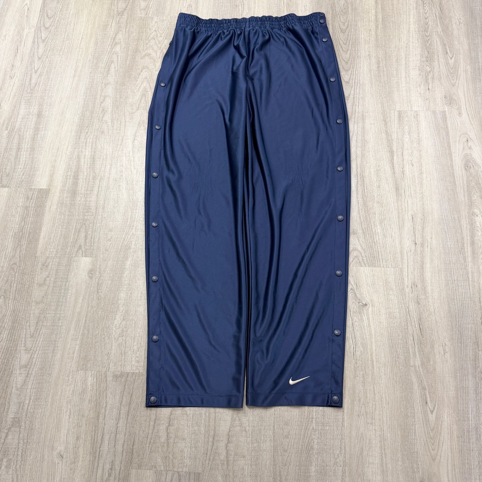 Nike Vintage Nike Tear Away Pants Men's XL Blue Track 90s Size US 36 / EU 52 - 1 Thumbnail