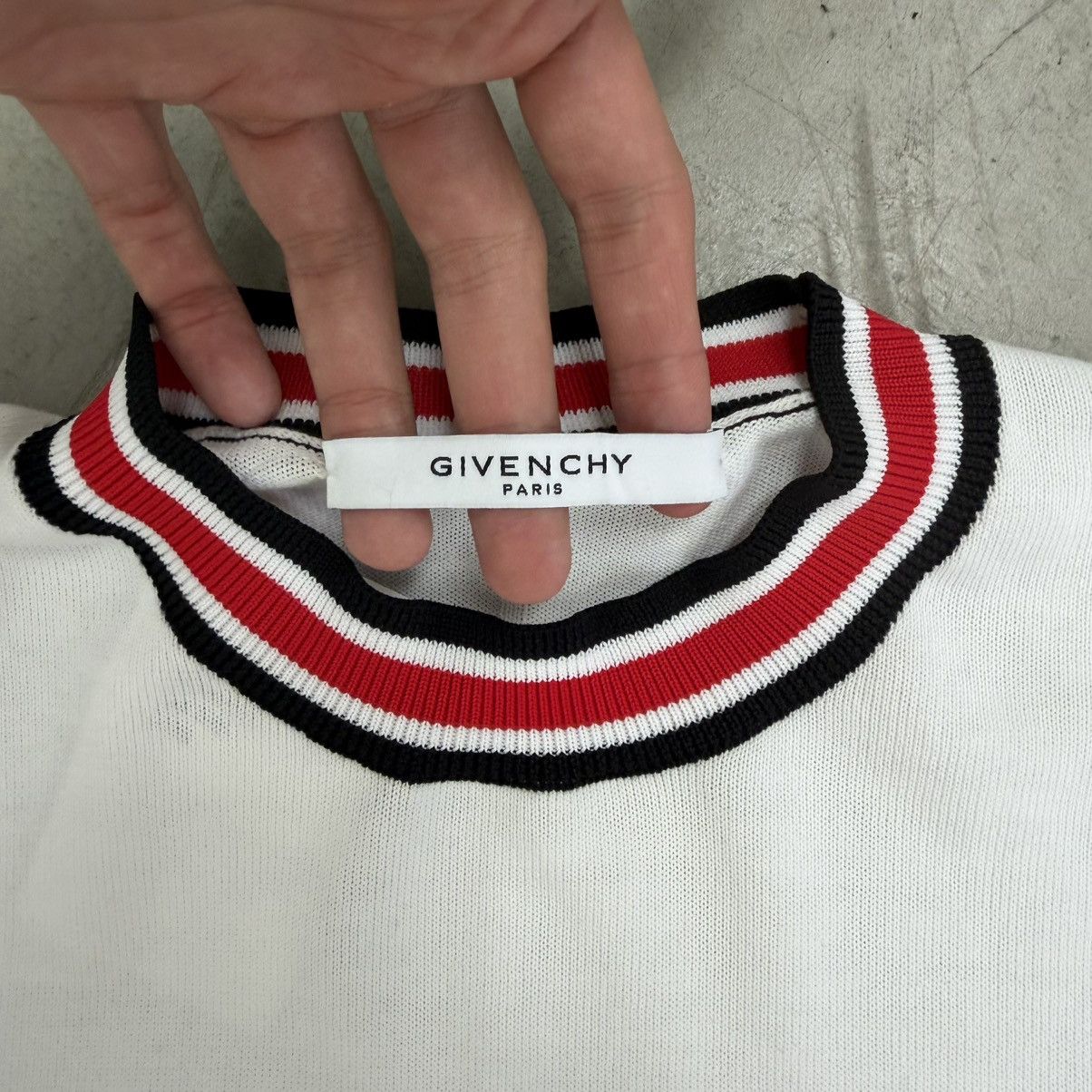 Givenchy Givenchy SS18 Star and Stripe Knit Crewneck (fits XS-S) Size US XS / EU 42 / 0 - 4 Thumbnail