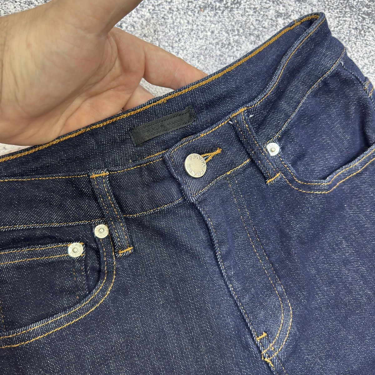Prada Prada Dark Indigo Flared Jeans 26 size Size 26" / US 2 / IT 38 - 5 Thumbnail