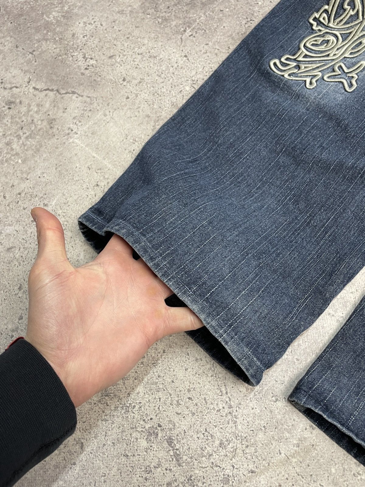 Wu-Tang Clan Vintage Eminem Style 00s Carpenter Denim Rap Jens Pants Size US 30 / EU 46 - 17 Thumbnail