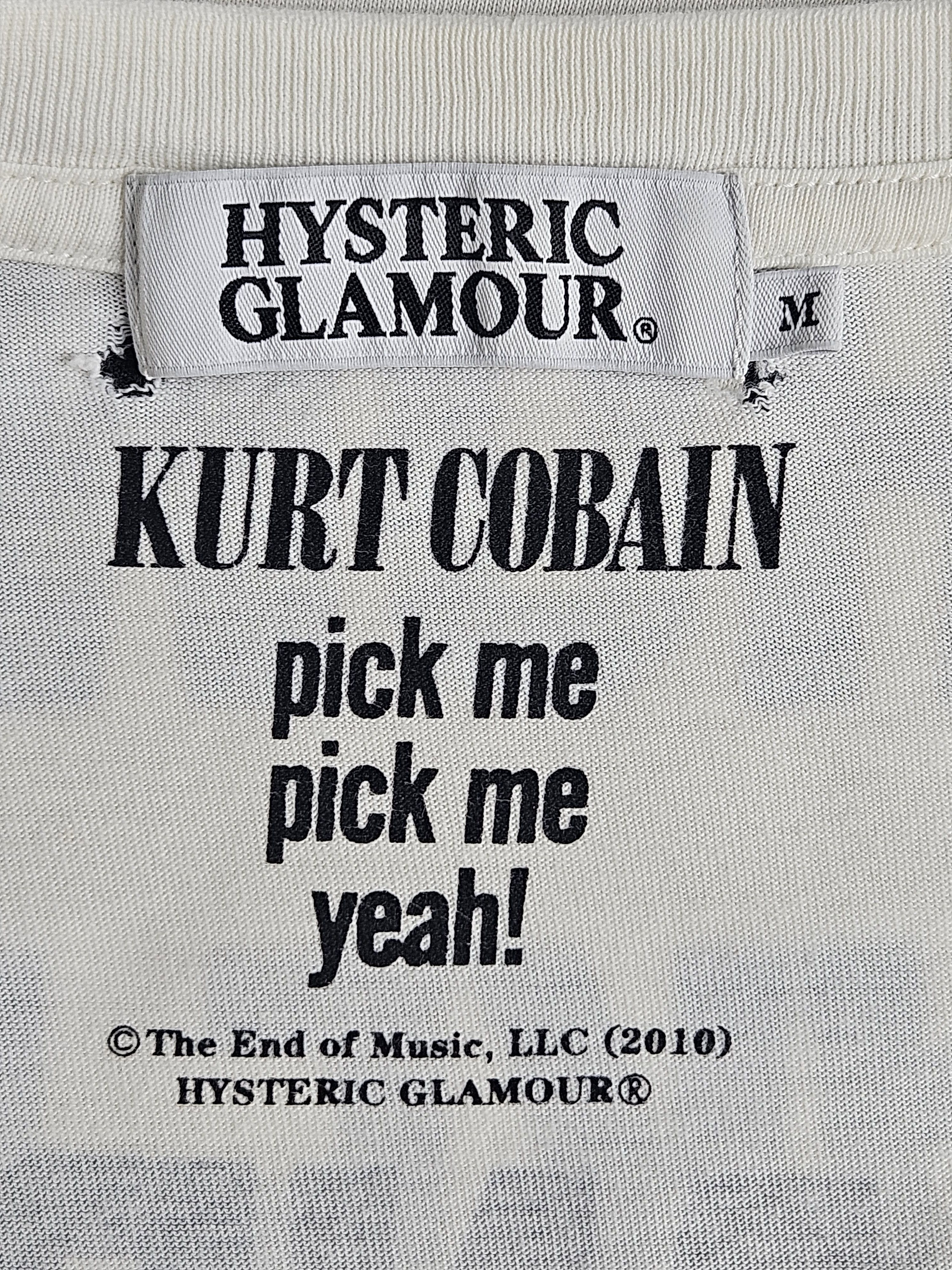 Hysteric Glamour Kurt Cobain Hysteric Glamour Nirvana shirt Size US M / EU 48-50 / 2 - 4 Thumbnail