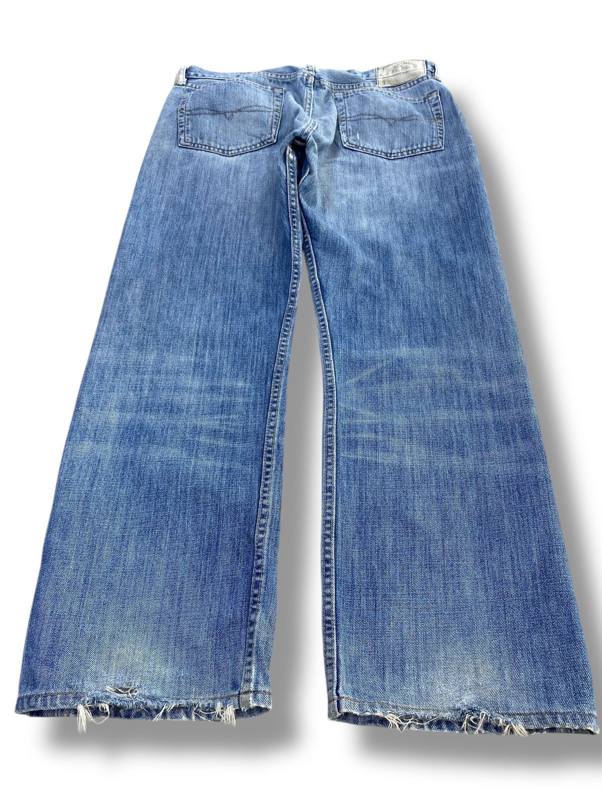 Polo Ralph Lauren Polo Ralph Lauren Acid Blue Wash Style Loose Jeans Size US 34 / EU 50 - 3 Thumbnail