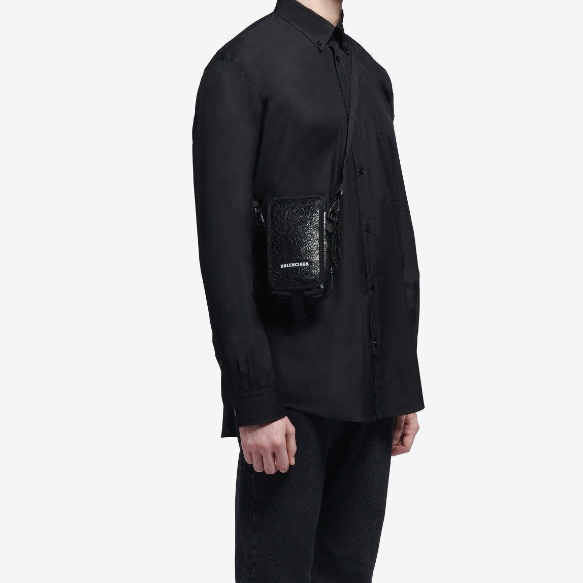 Balenciaga Balenciaga Explorer leather shoulder pouch Size ONE SIZE - 7 Thumbnail