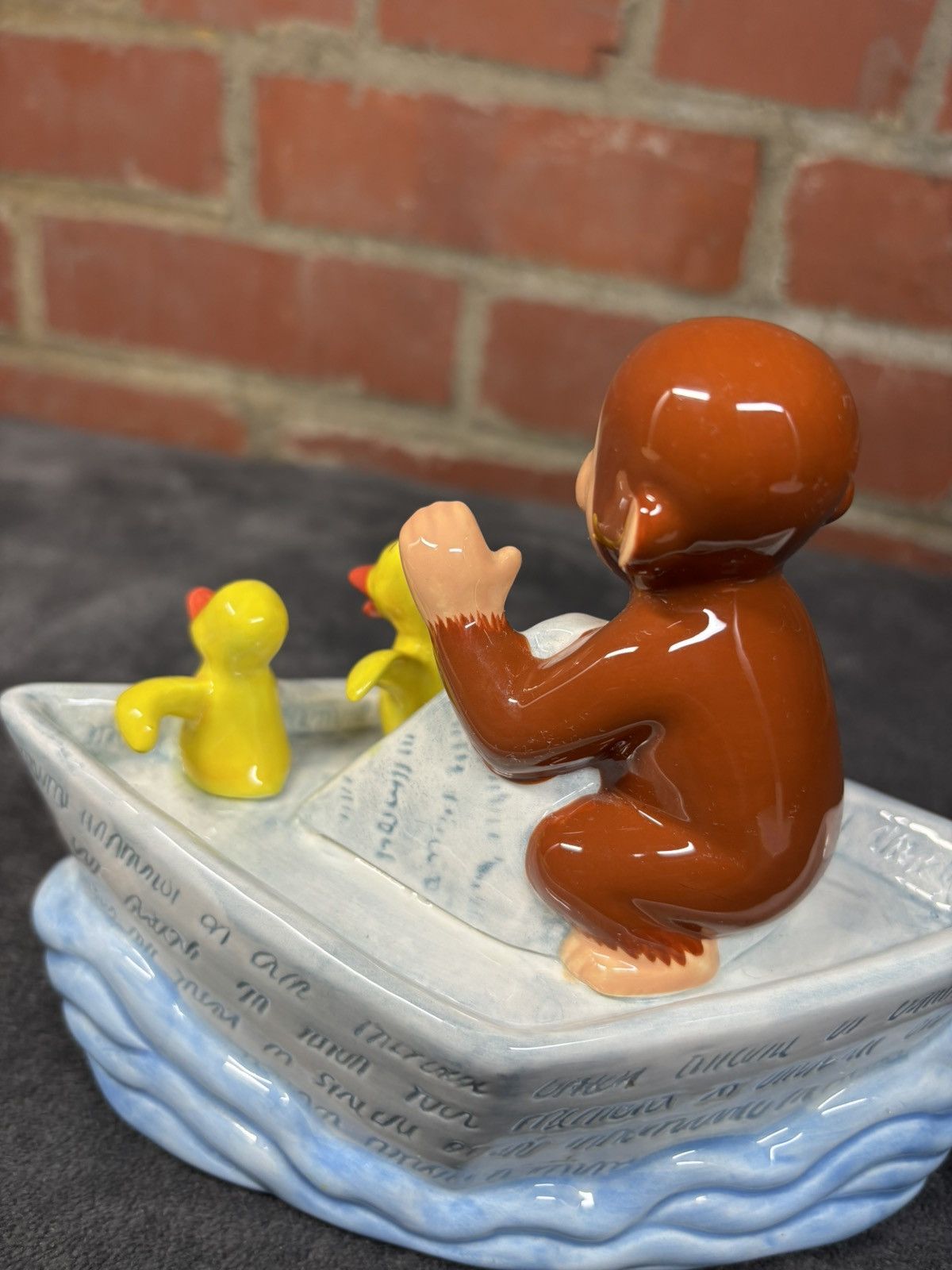 Other Vintage 90s Curious George Ceramic Windup Music Box Size ONE SIZE - 8 Thumbnail