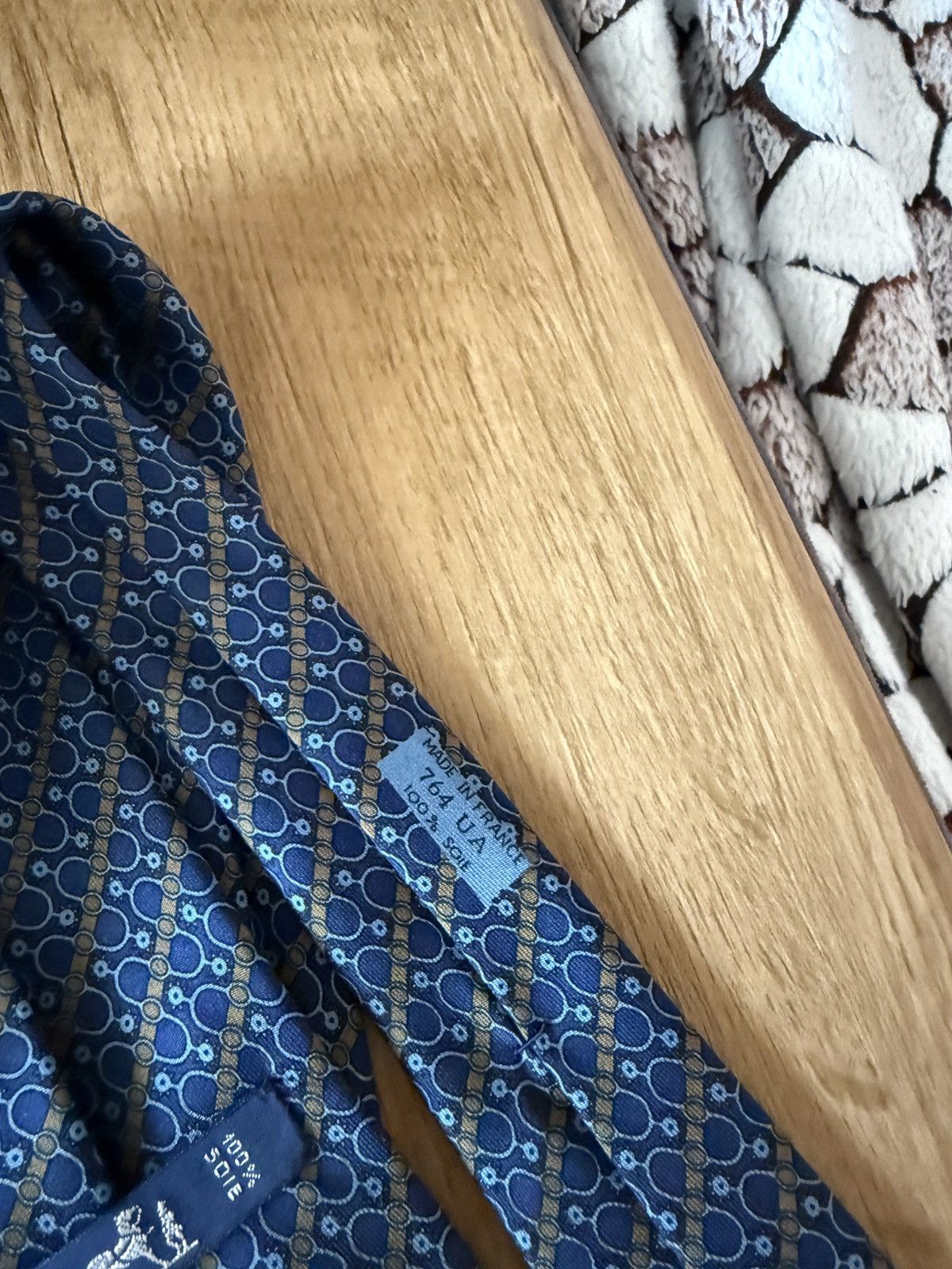 Hermes Vintage Hermes Tie Size ONE SIZE - 6 Thumbnail
