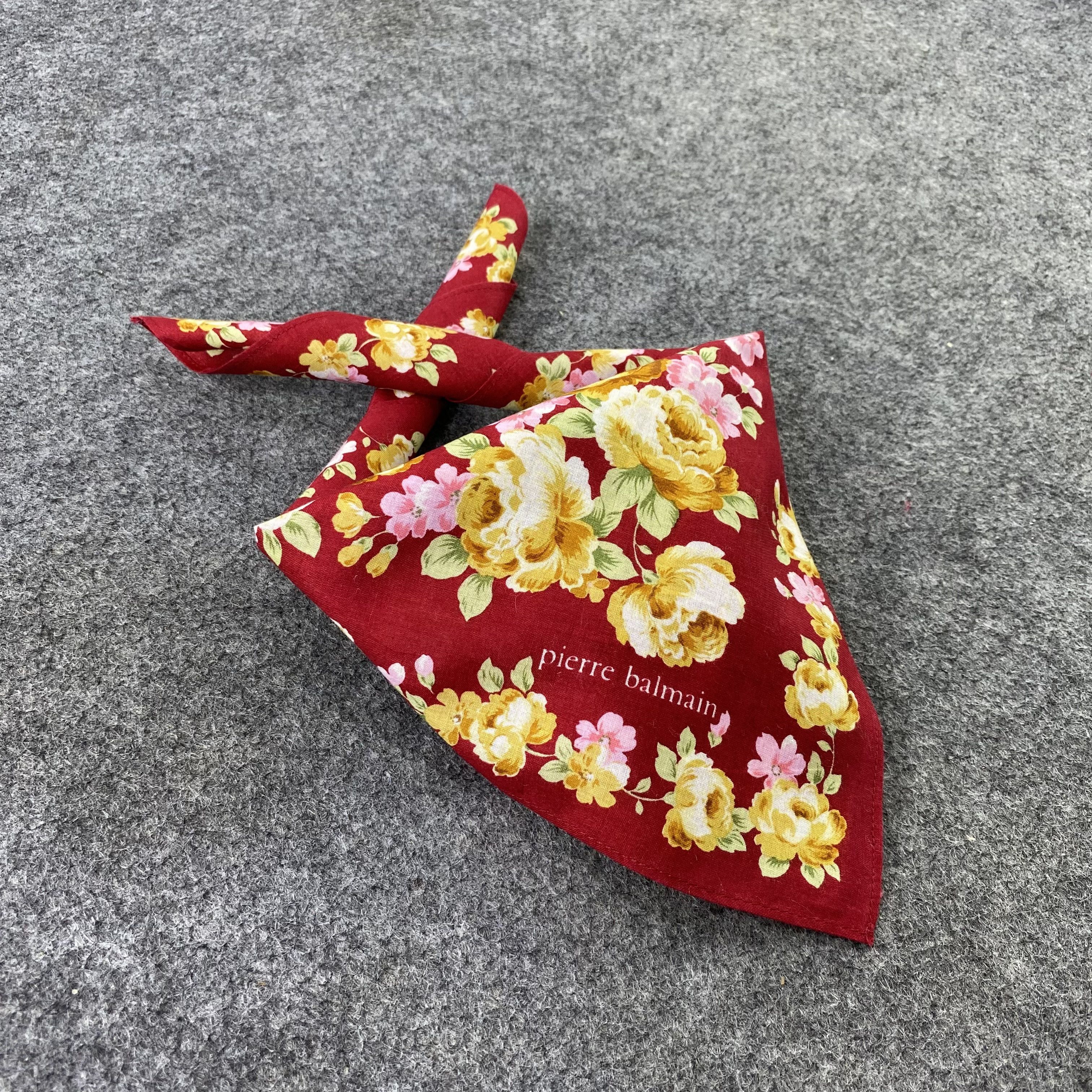 Pierre Balmain Pierre Balmain Handkerchief / Bandana / Neckerchief -B1064 Size ONE SIZE - 1 Thumbnail