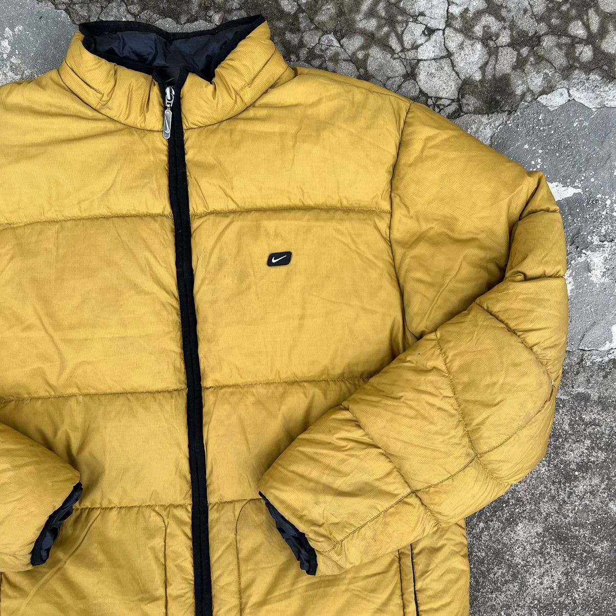 Nike × Vintage Vintage 90s Nike Spellout Puffer Down Jacket Grail Hype y2k Size US M / EU 48-50 / 2 - 4 Thumbnail