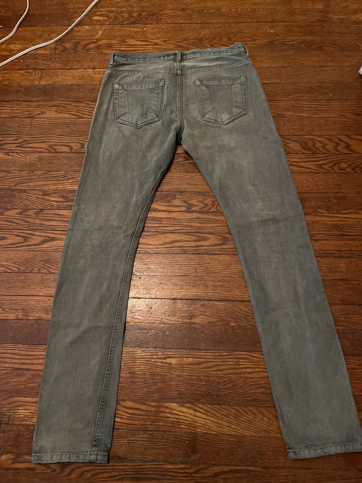 image of Rick Owens Drkshdw Rick Owen Drkshd Detroit Cut in Grey, Men's (Size 31)