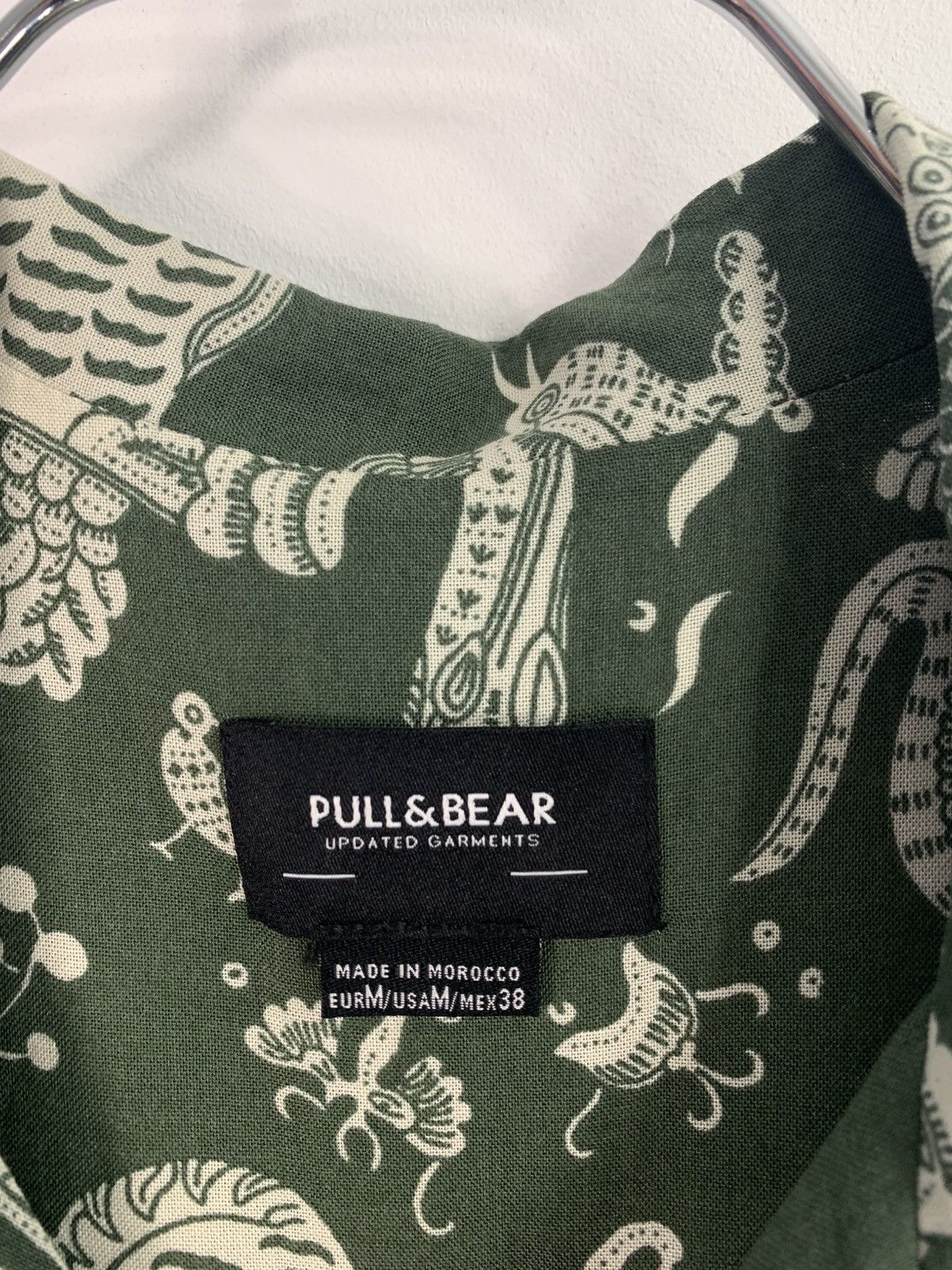 Designer × Pull & Bear Pull & Bear Animal Print Viscous se T-Shirt M/L Size Size US M / EU 48-50 / 2 - 8 Thumbnail