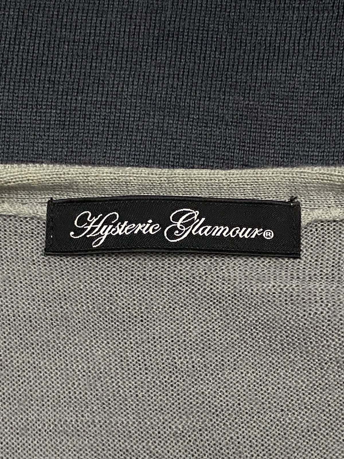 Hysteric Glamour Hysteric Glamour Stitch Compact Two Tune Printed Cardigan Size M / US 6-8 / IT 42-44 - 11 Thumbnail