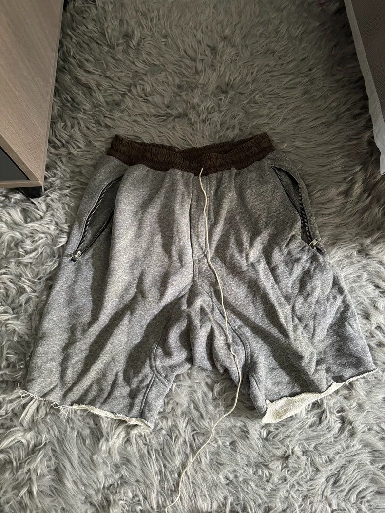 Fear of God Fear of God 4th Gray Drawstring Shorts Size US 30 / EU 46 - 1 Thumbnail