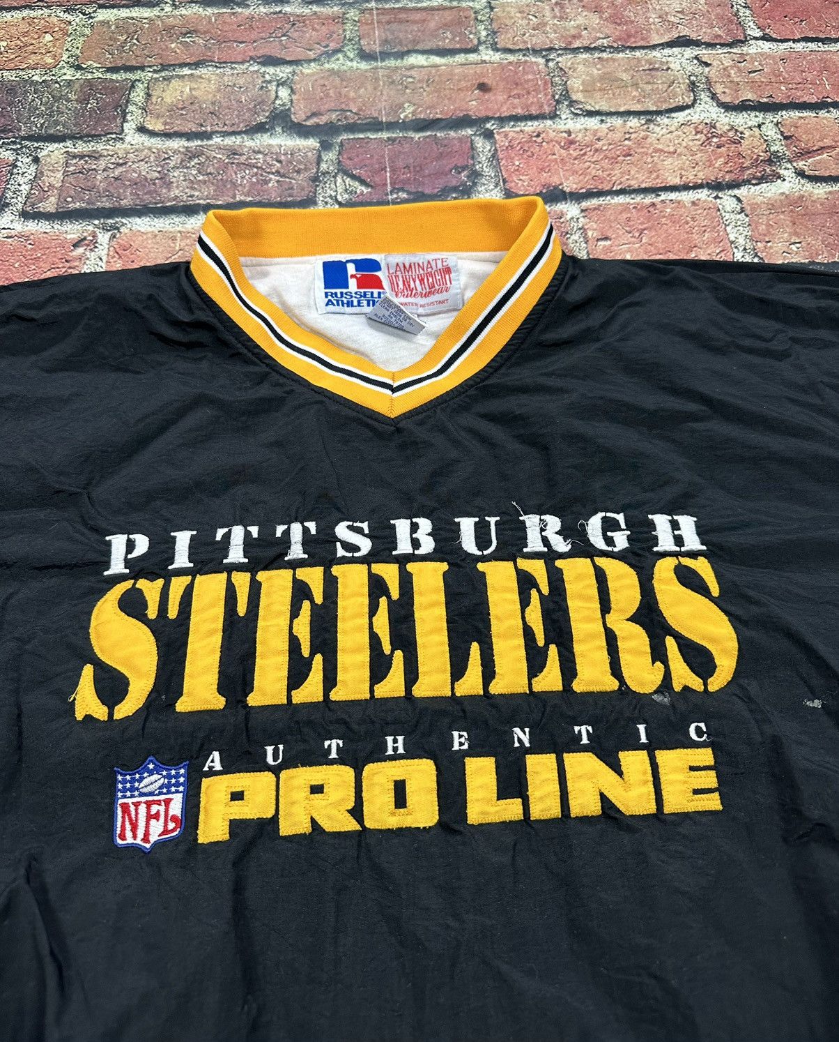NFL × Russell Athletic × Vintage Vintage Pittsburgh Steelers Russell Athletic Windbreaker Size US XL / EU 56 / 4 - 12 Thumbnail