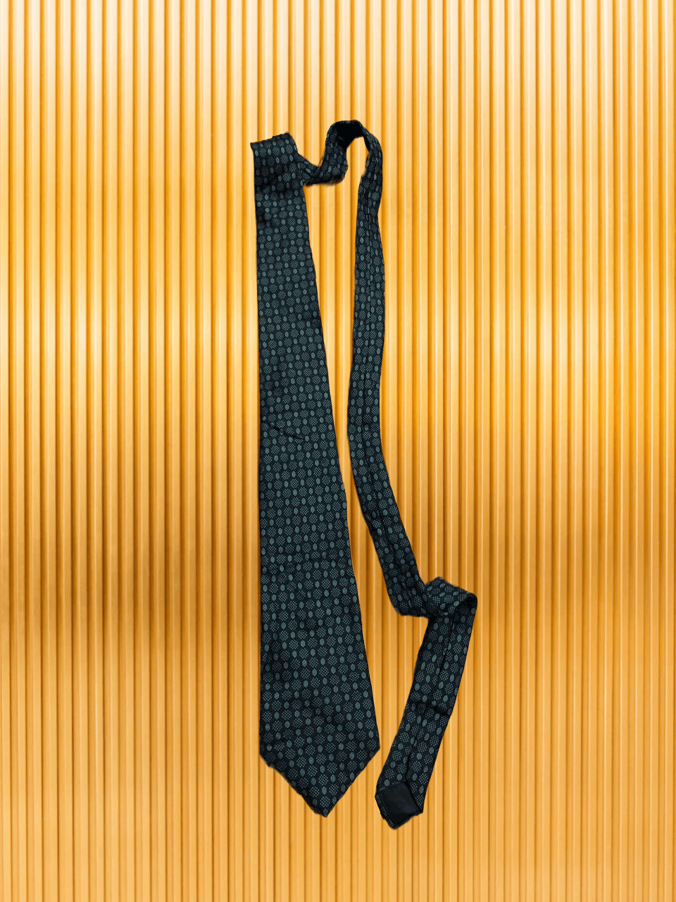 Cerruti 1881 Vintage Tie green print One size Cerruti 1881 luxury Y2K Size ONE SIZE - 1 Thumbnail