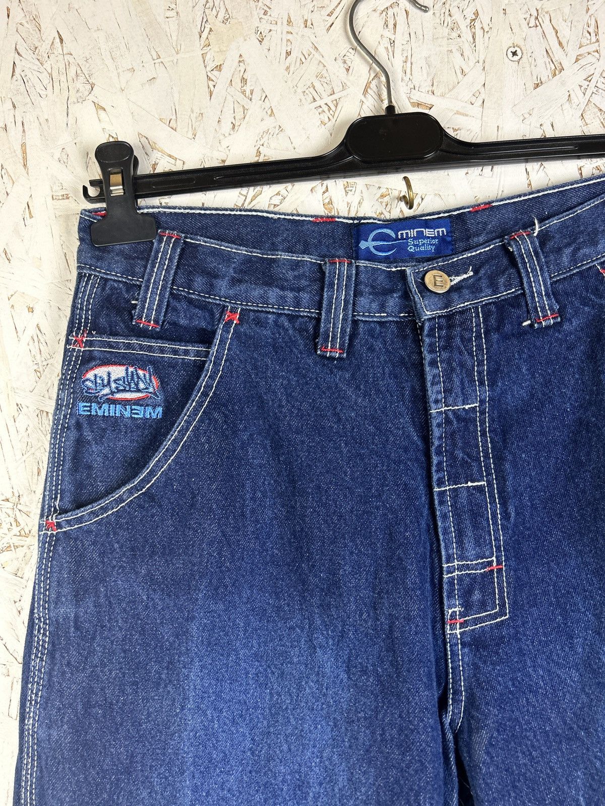 Eminem 90s Vintage Slim Shady Eminem Collection Rap Baggy Jeans 32 Size US 32 / EU 48 - 7 Thumbnail