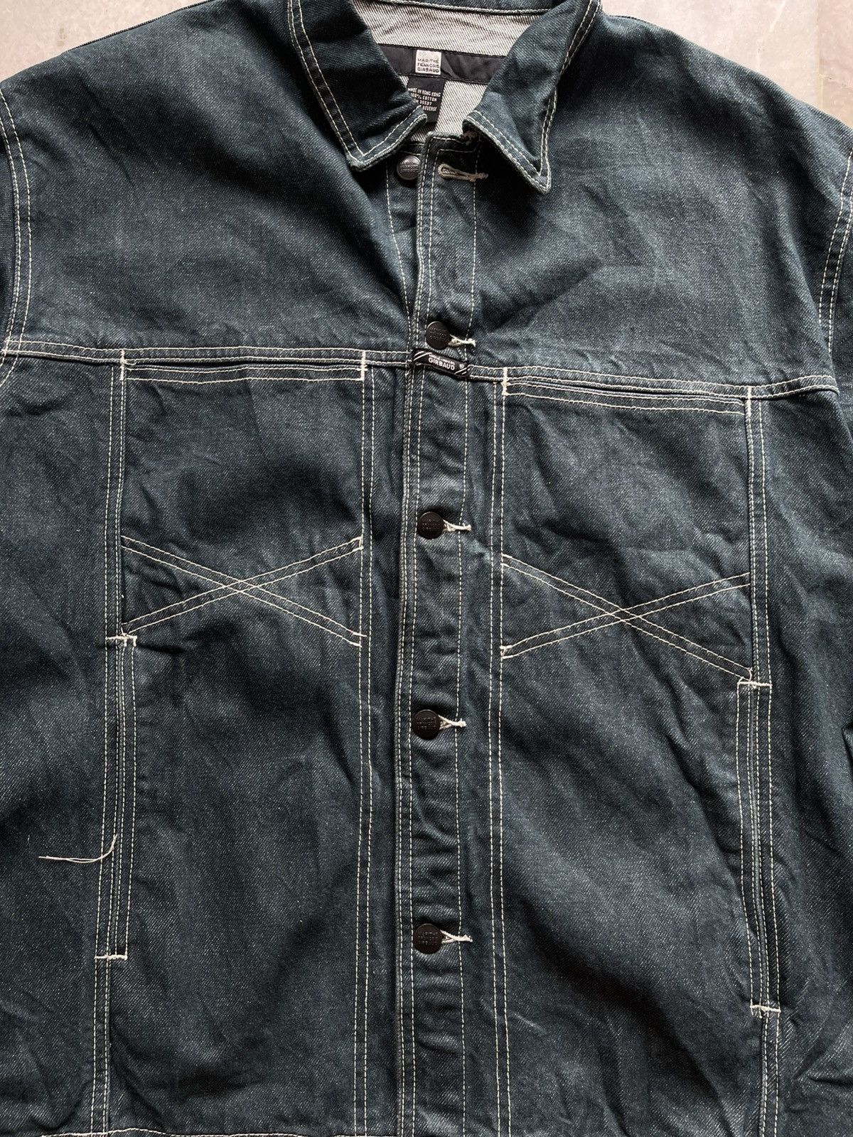 CLOSED × Marithe + Francois Girbaud 2000s Marithe Francois Girbaud Denim Jacket Size US XL / EU 56 / 4 - 6 Thumbnail