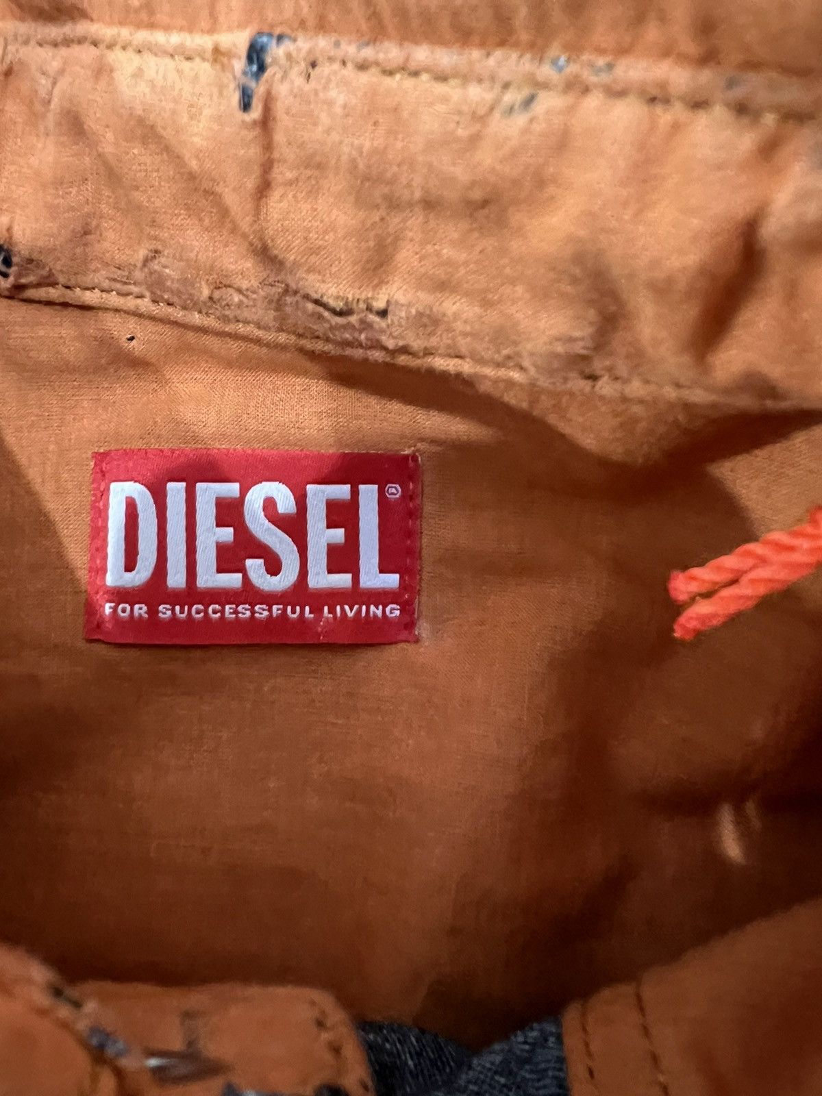 Diesel Diesel Men's D-Ocean Distressed Denim Western Shirt Size US M / EU 48-50 / 2 - 3 Thumbnail