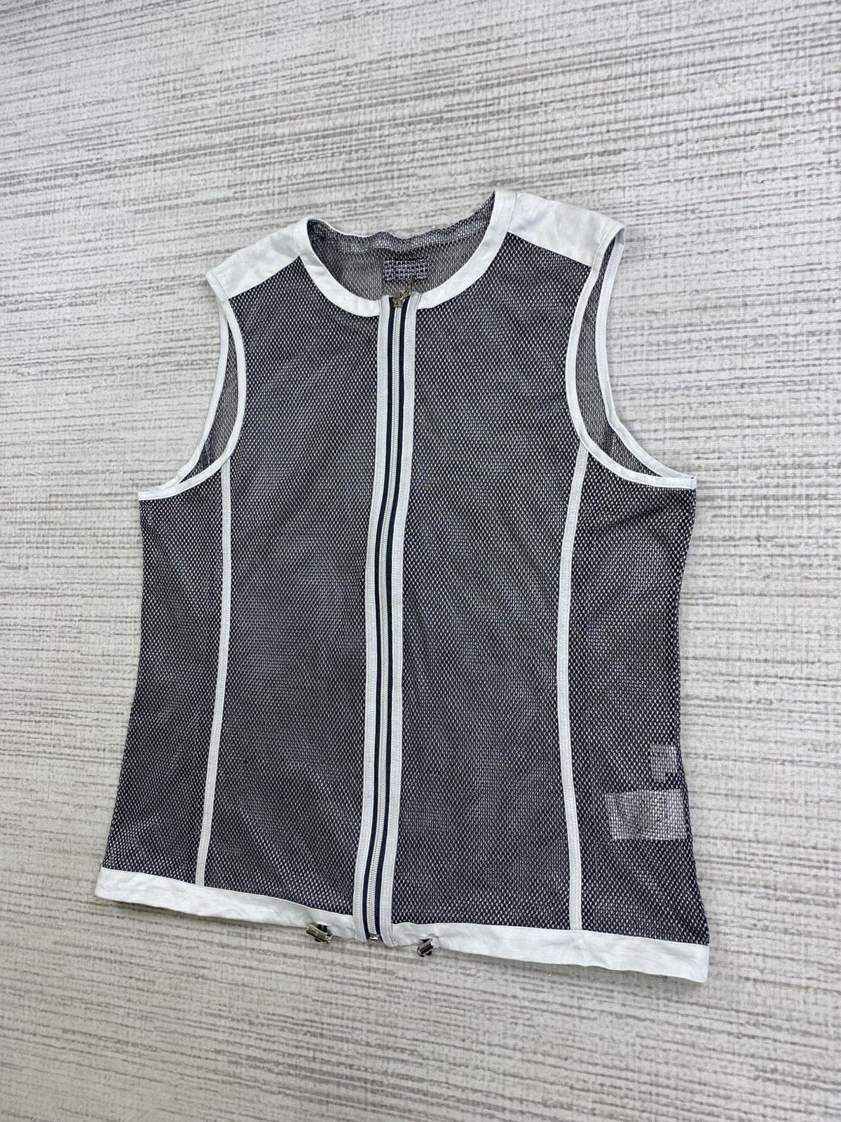 Lanvin Vintage Lanvin Sport Full Mesh Vest Size US M / EU 48-50 / 2 - 4 Thumbnail