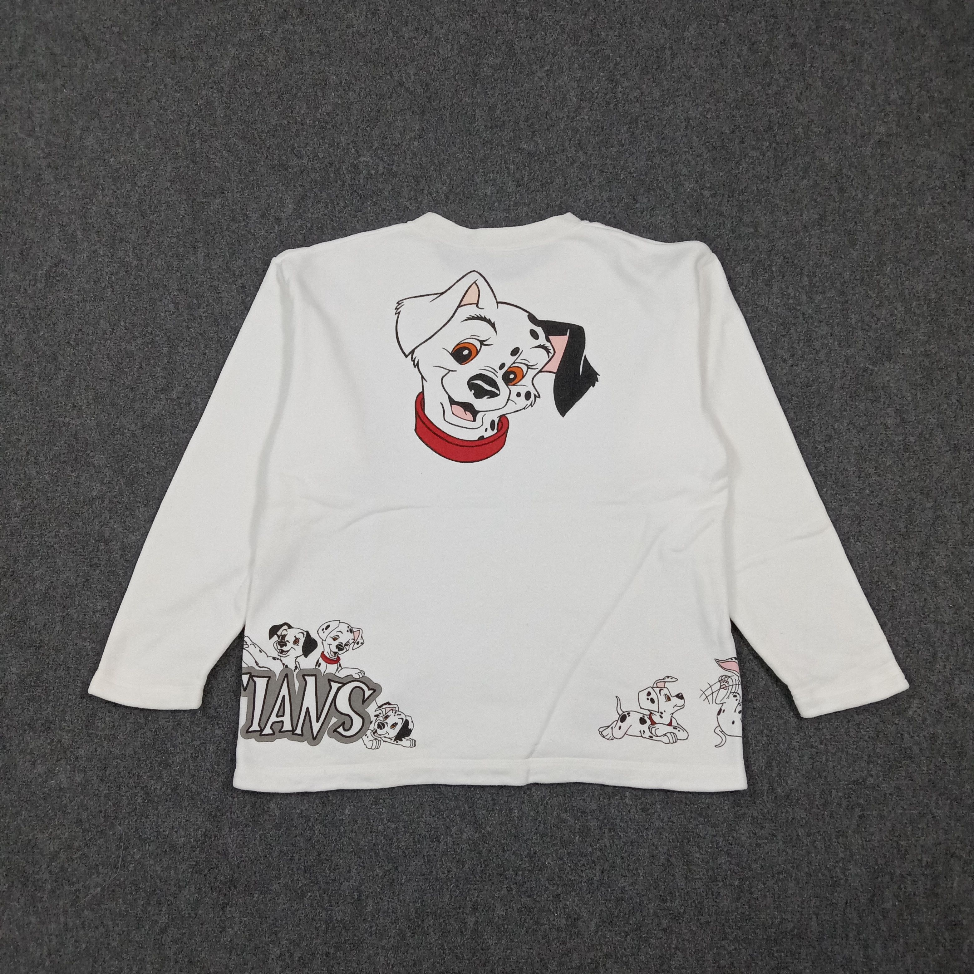 Disney 90's Tokyo Disney 101 Dalmatians Sweatshirt C283N26 Size US M / EU 48-50 / 2 - 4 Thumbnail