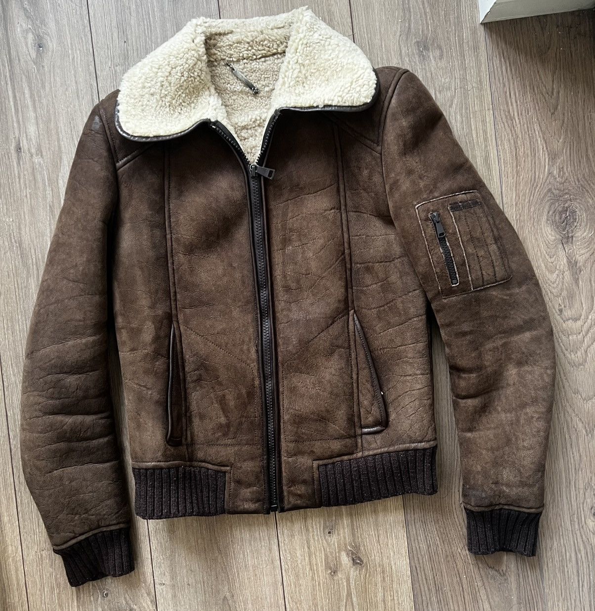 Dolce & Gabbana Dolce & Gabbana Shearling Sheepskin Jacket (IT48) Size US M / EU 48-50 / 2 - 2 Thumbnail