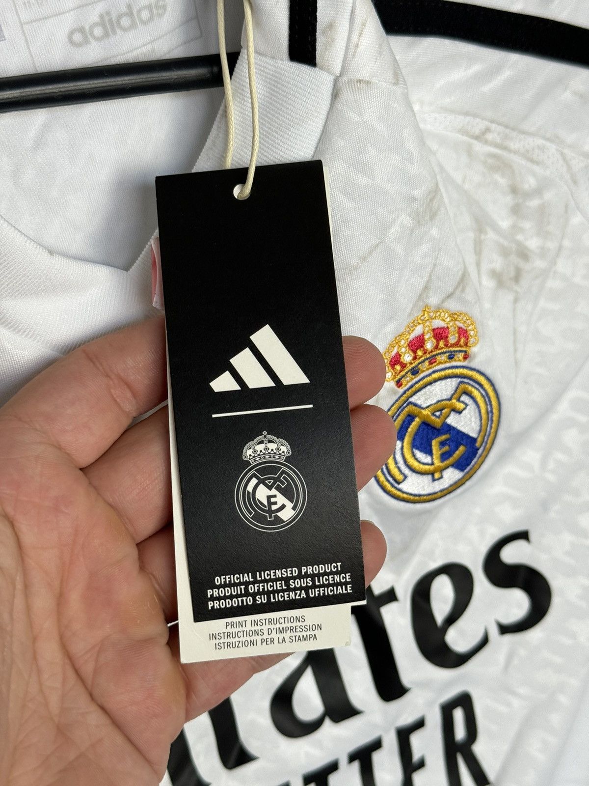 Adidas KIDS New Real Madrid 24/25 Home Football Jersey T-Shirt Size US XS / EU 42 / 0 - 13 Thumbnail