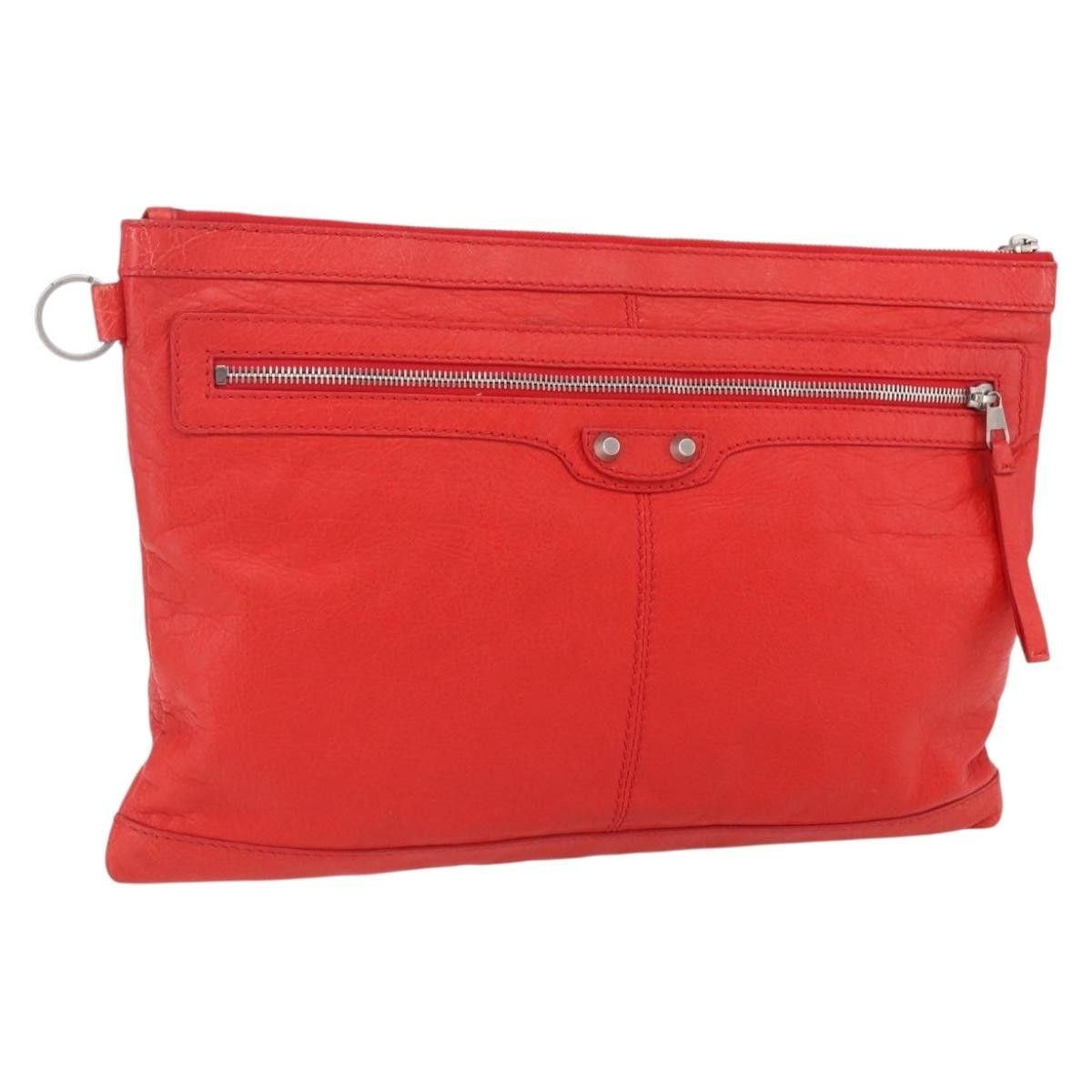 Balenciaga Balenciaga Classic City Clip Pouch Leather Size ONE SIZE - 1 Thumbnail