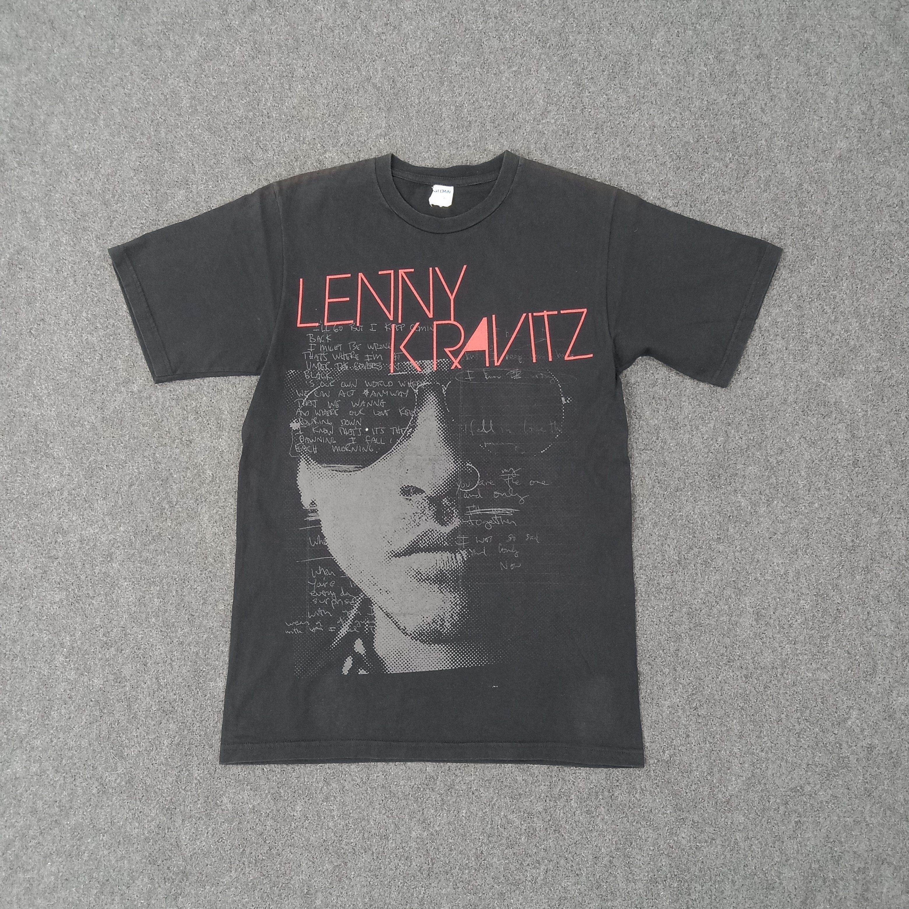 Band Tees Lenny Kravitz Black and White World Tour 2012 Tshirt C259N60 Size US S / EU 44-46 / 1 - 1 Thumbnail