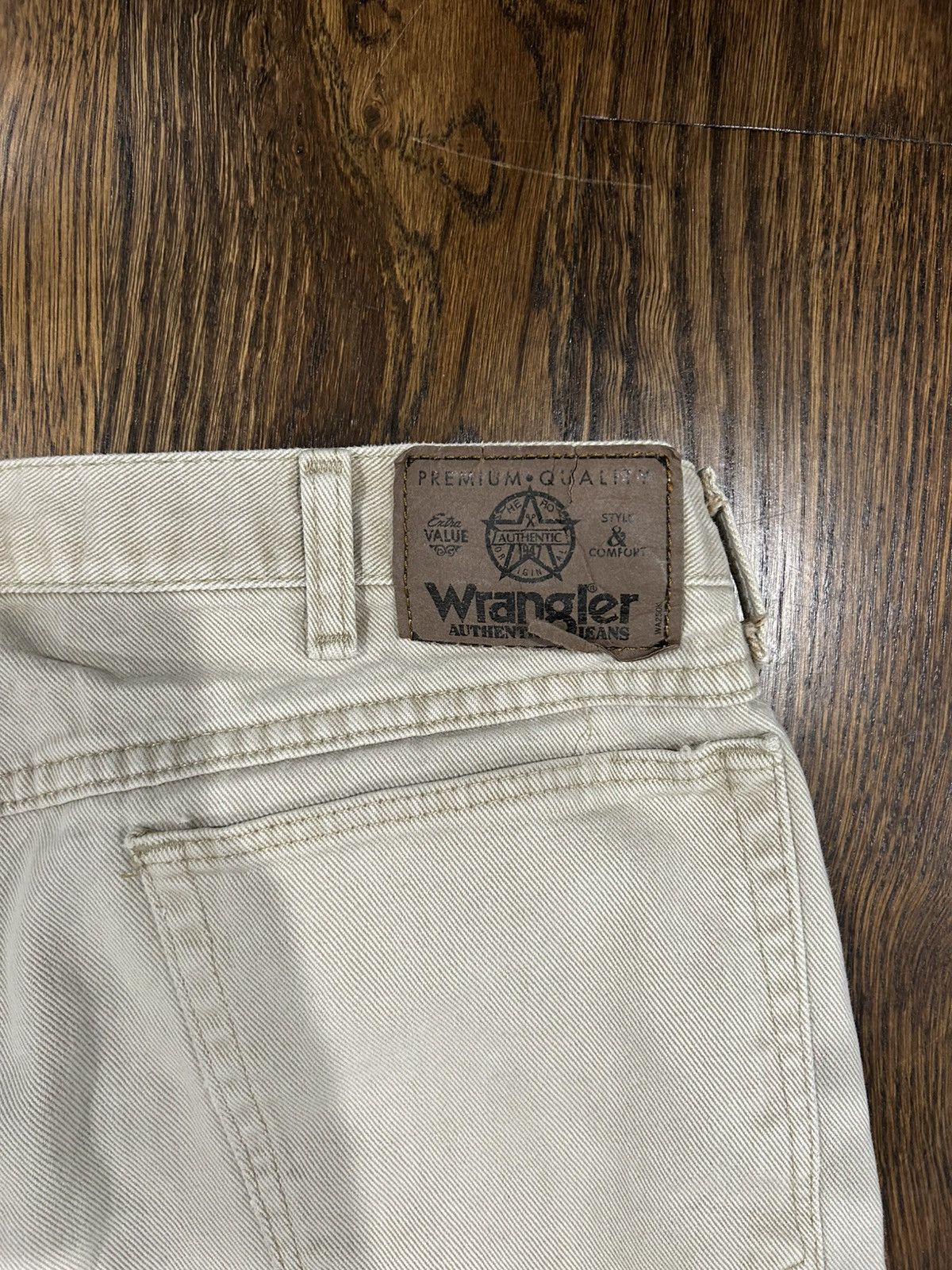 Vintage Vintage Wrangler Bootcut Jeans Made in USA Size US 34 / EU 50 - 6 Thumbnail