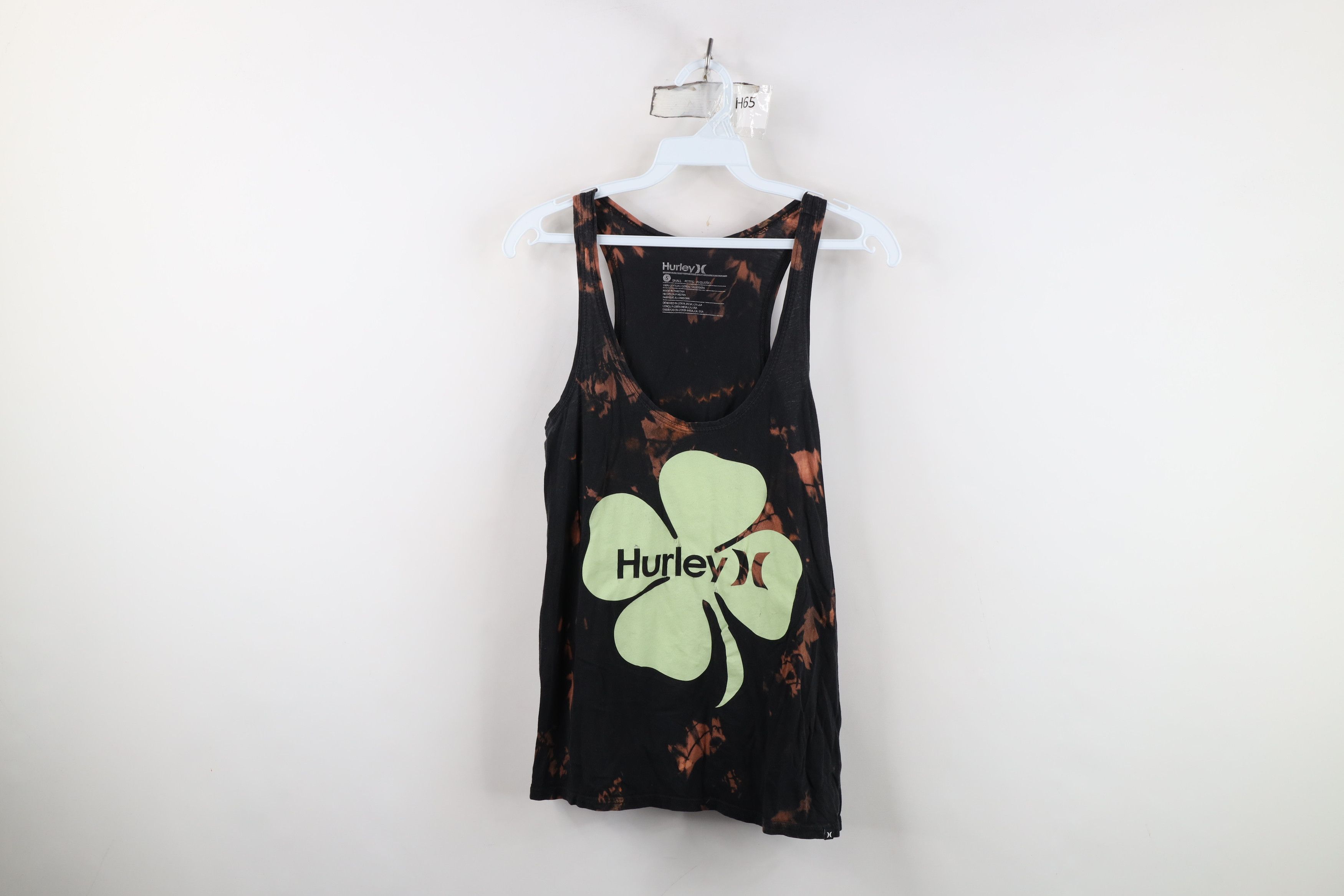 Hurley Vintage Y2K Hurley Surfing Acid Wash Tank Top T-Shirt Size S / US 4 / IT 40 - 1 Thumbnail
