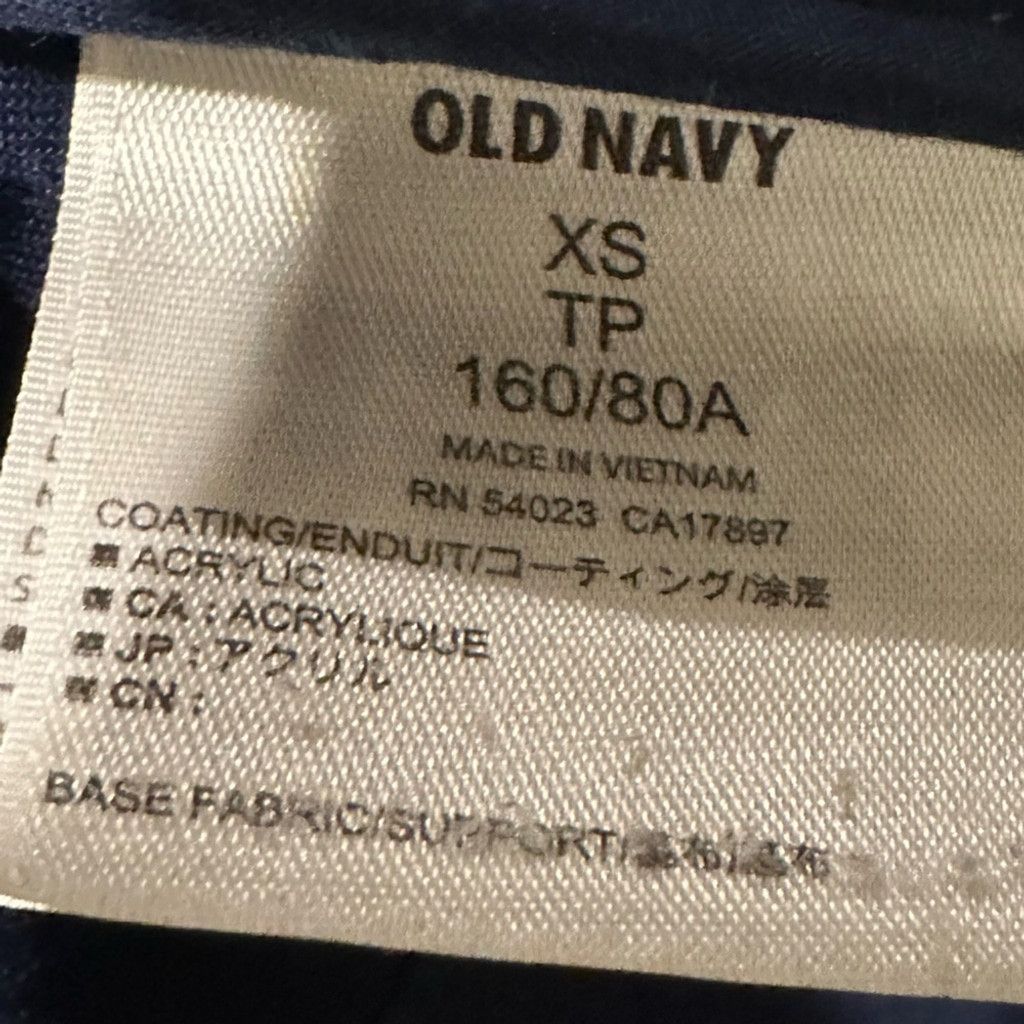 Old Navy Old Navy Utility Jacket Raincoat Navy Women’s Size XS. Size XXS / US 00 / IT 34 - 13 Thumbnail