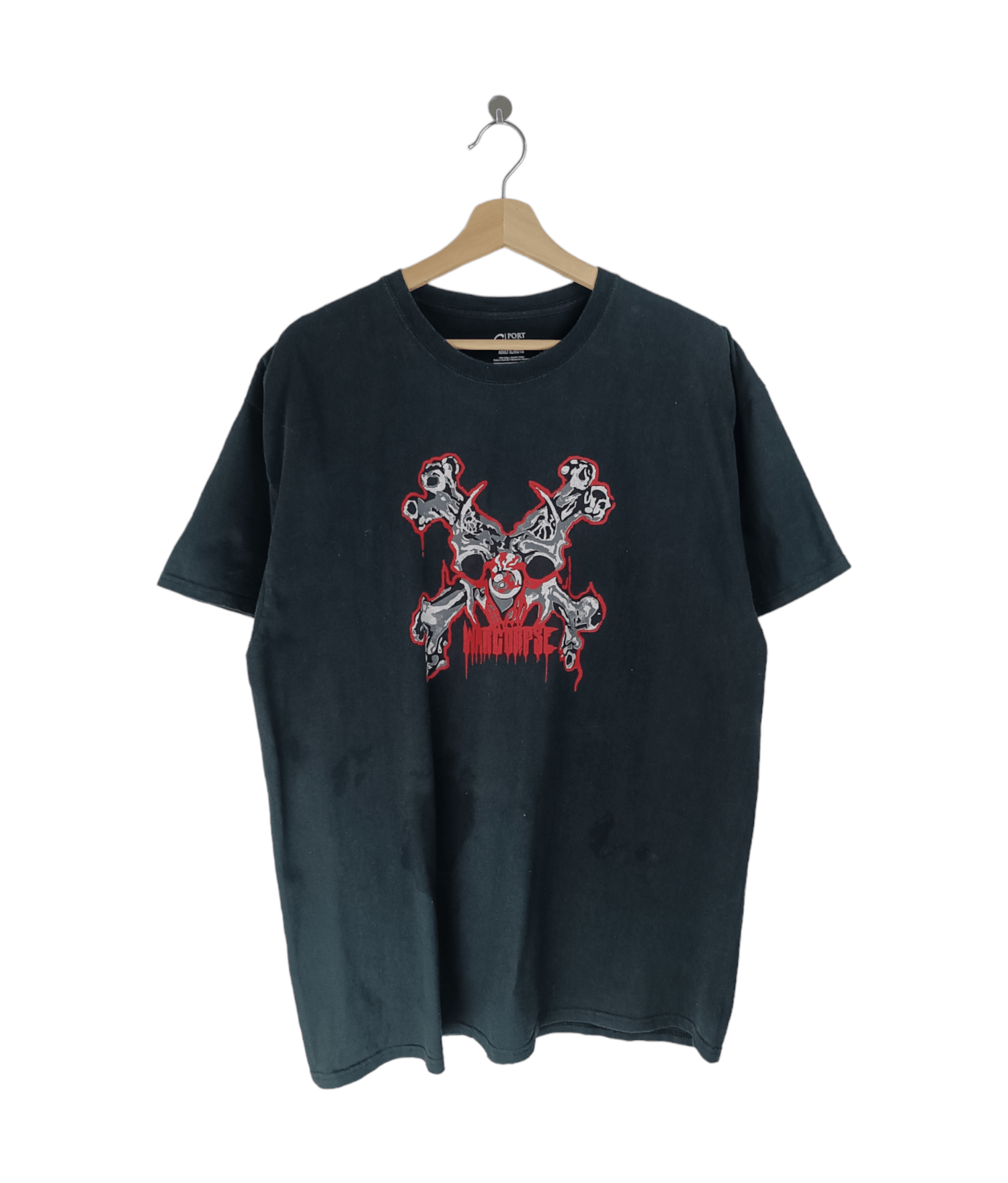 Band Tees VINTAGE WARCORPSE ONE MAN D-BEAT PUNK ROCK TEES Size US XL / EU 56 / 4 - 1 Thumbnail