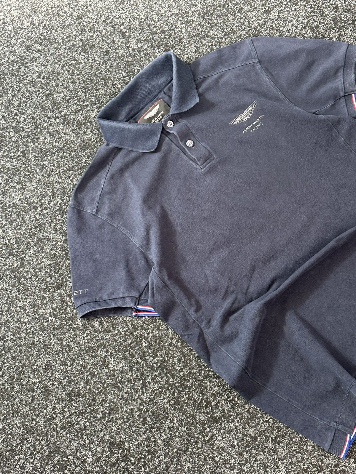 Hackett × Vintage 🚨Vintage Y2K Hackett Aston Martin Racing 95 formula BIG LOGO Size US S / EU 44-46 / 1 - 2 Thumbnail