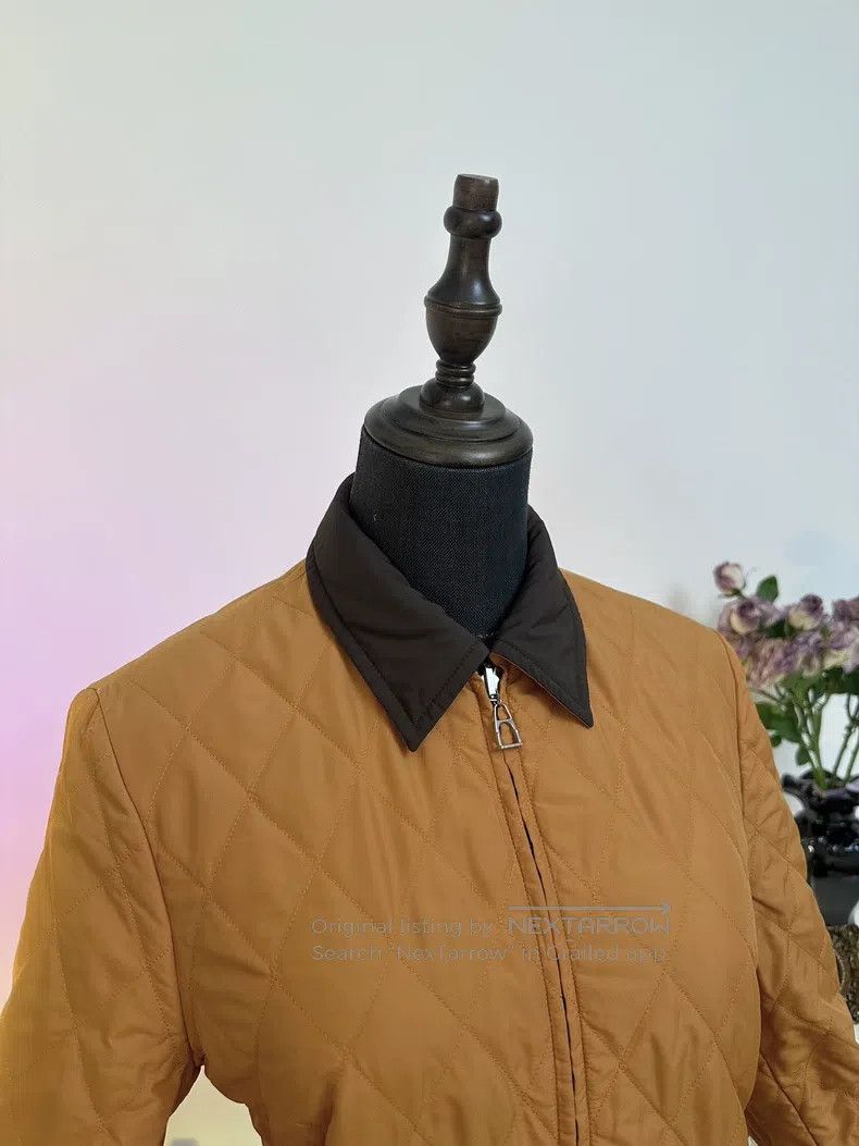 Hermes Hermes Simple Plaid Double-Sided Cotton Jacket, Women's, D Size S / US 4 / IT 40 - 8 Thumbnail