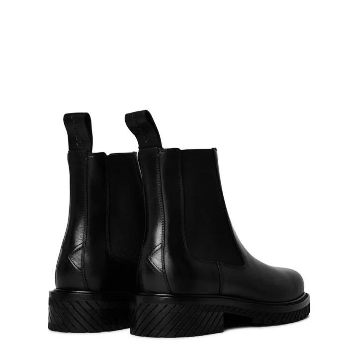Off-White o1y0225 Ankle Boots in Black Size US 7 / EU 40 - 4 Thumbnail