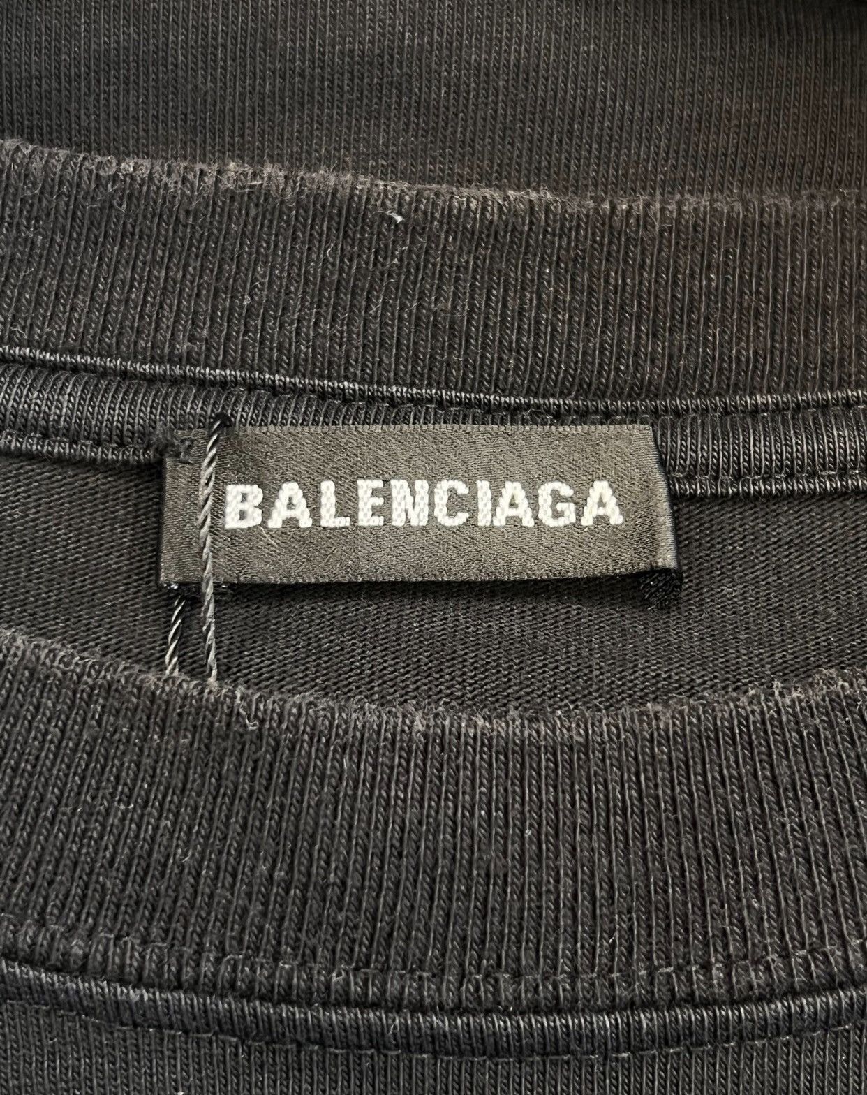 Balenciaga Balenciaga Mastercard Short Sleeves - DMC Size US L / EU 52-54 / 3 - 4 Thumbnail
