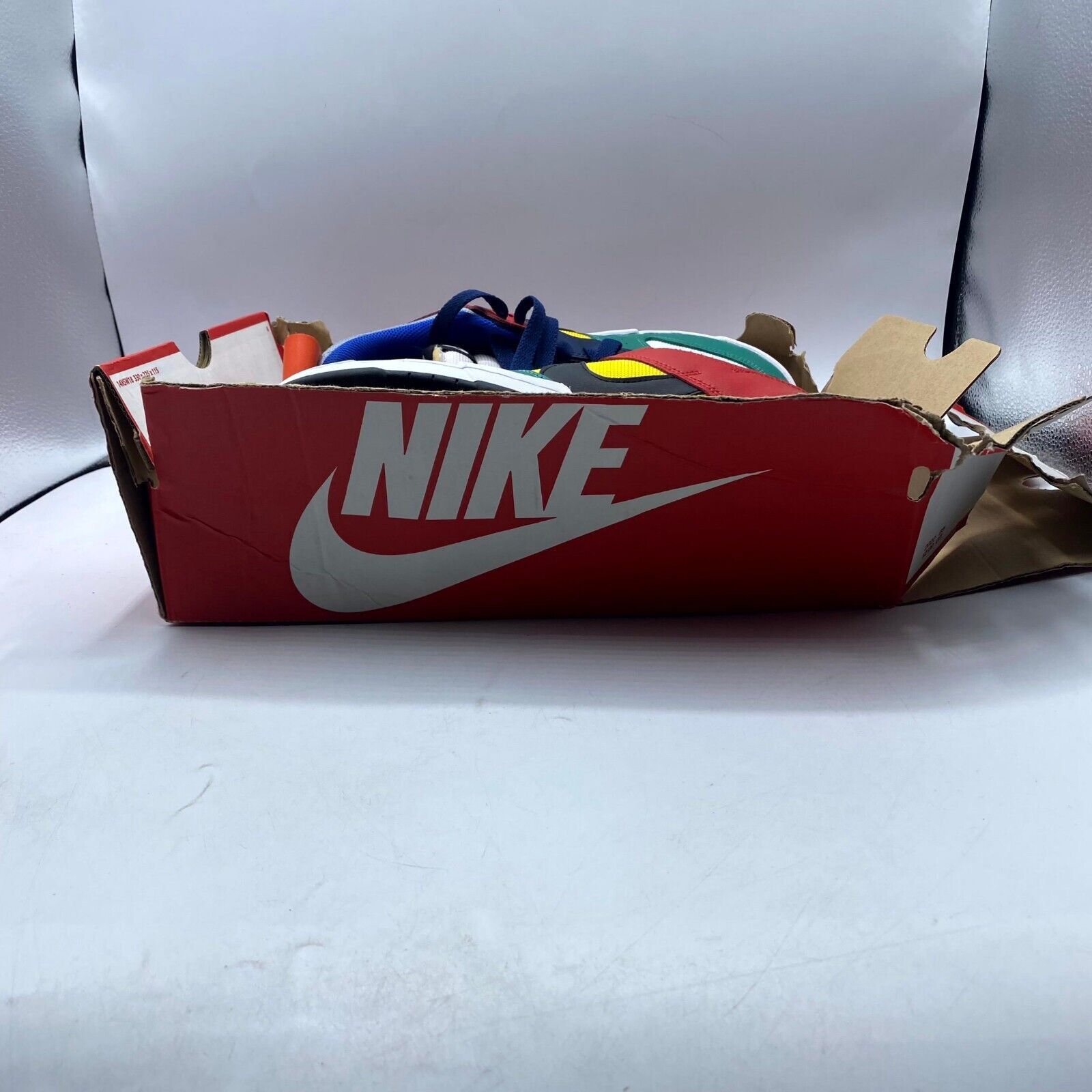 Nike NEW Nike Dunk Low Disrupt Sneaker White Green Red CK6654-004 Size US 11 / IT 41 - 12 Thumbnail