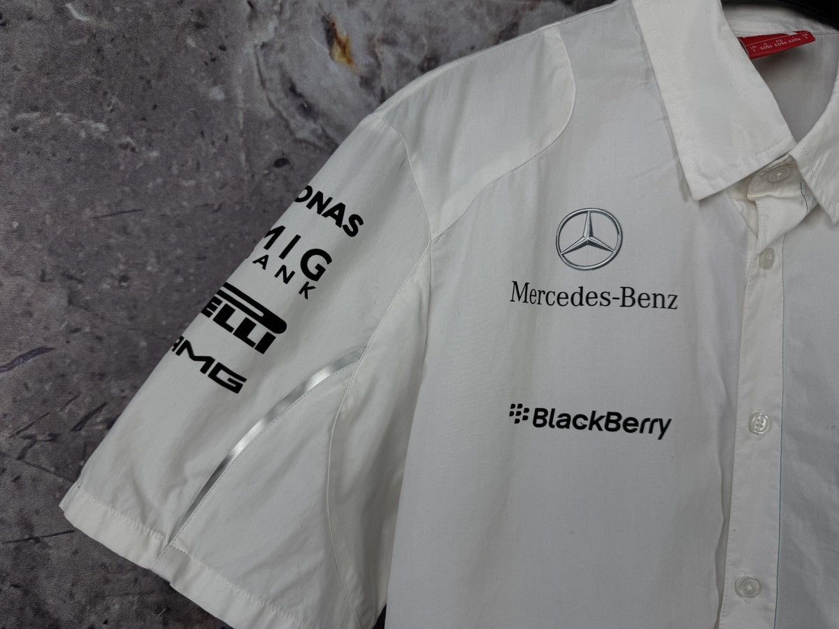 Mercedes-Benz × Puma Men’s Puma Shirt Button Up Petronas Racing Size Large Size US L / EU 52-54 / 3 - 6 Thumbnail