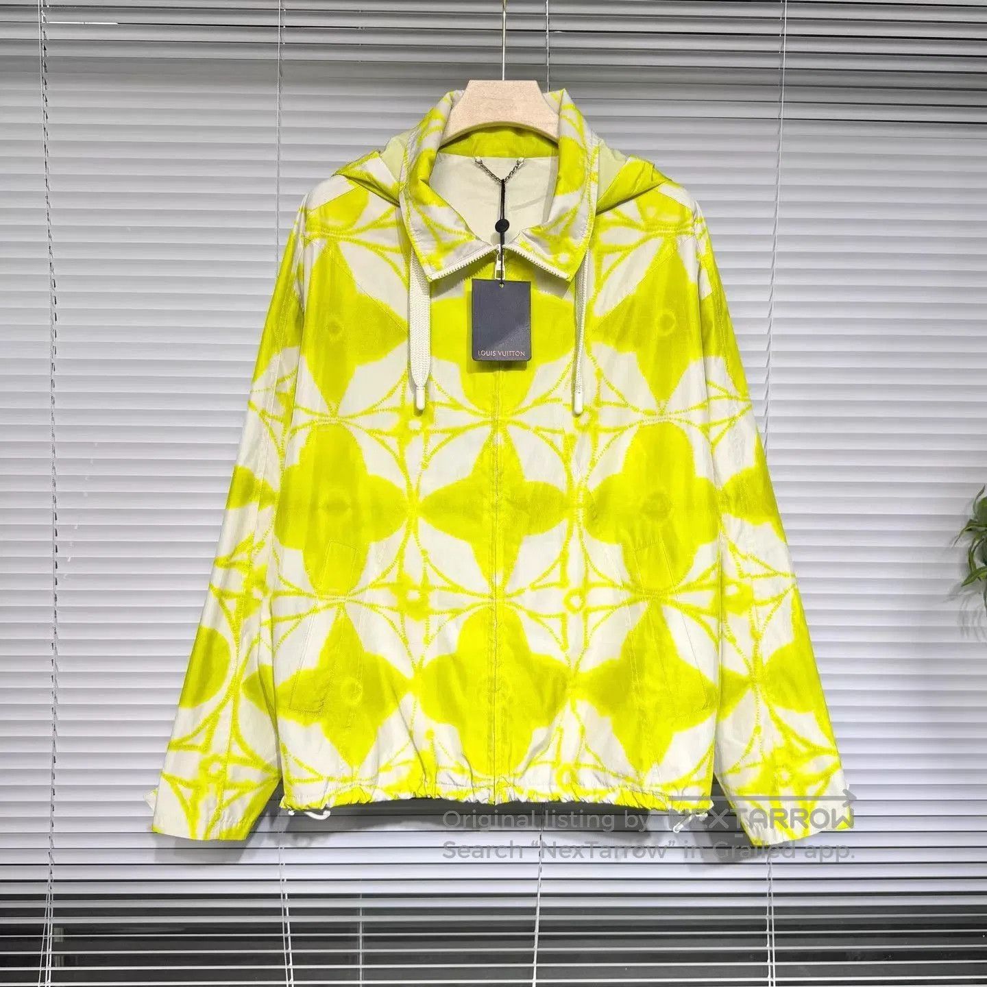 Louis Vuitton Yellow Patterned Lightweight Jacket Size S. Size US S / EU 44-46 / 1 - 1 Thumbnail