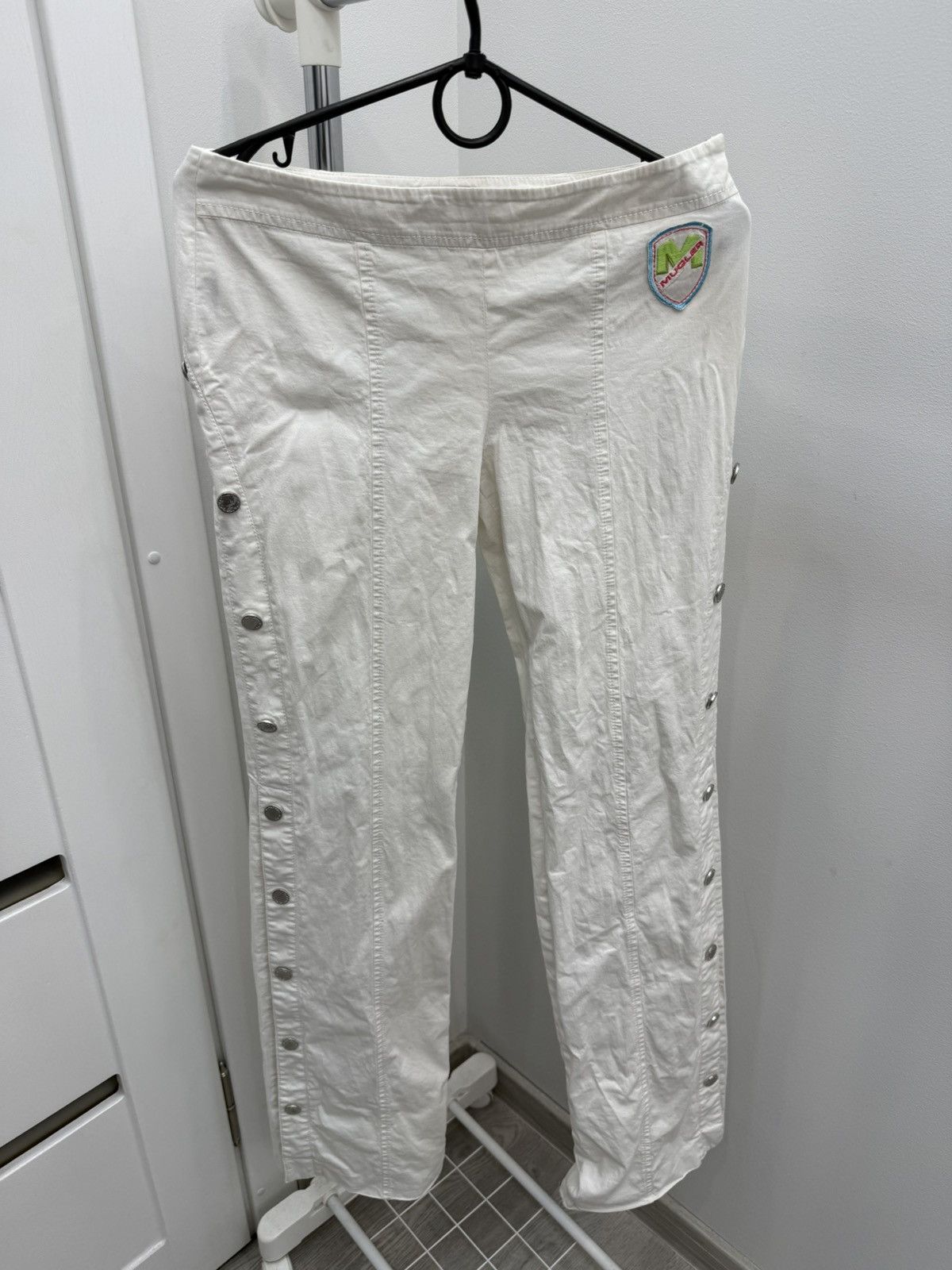 Mugler Mugler Rivets Low Rise Pants Size 28" / US 6 / IT 42 - 1 Thumbnail