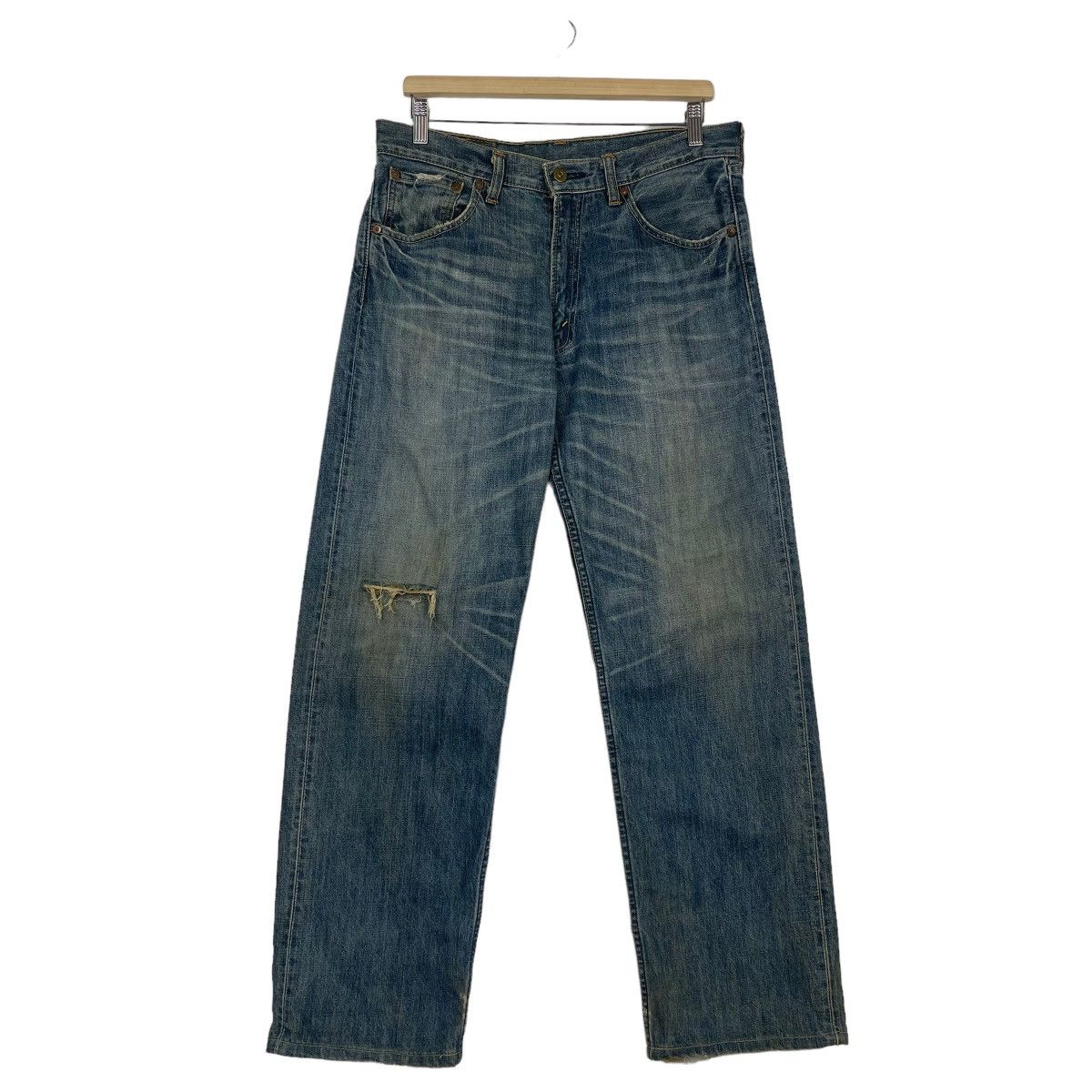 Levi's Levis 503 Japan Zipper Fly Flare Jeans Size US 34 / EU 50 - 2 Thumbnail