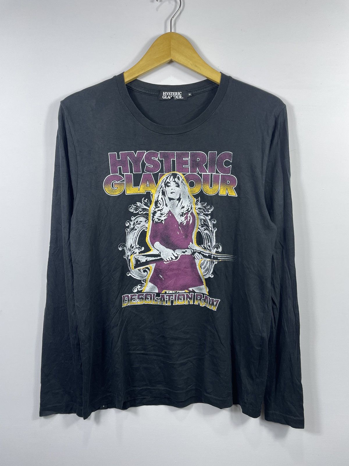 Hysteric Glamour ❤️‍🔥BINDING OFFER❤️‍🔥 Hysteric Glamour Desolation Raw Long Slevee Size US M / EU 48-50 / 2 - 1 Thumbnail