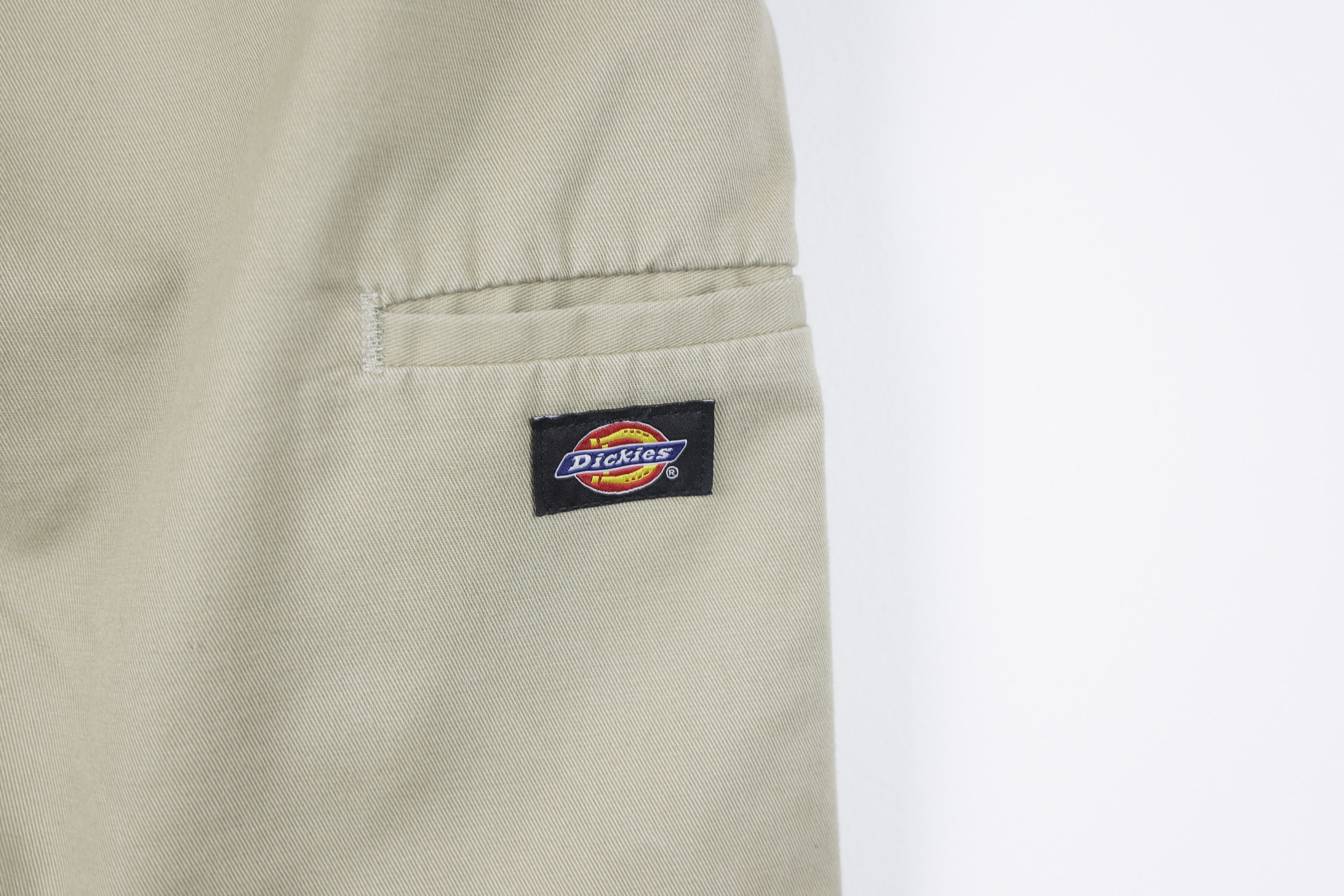 Dickies × Hook-Ups Dickies Beige Logo Single Knee Pocket Work Trousers Pants Size US 30 / EU 46 - 9 Thumbnail