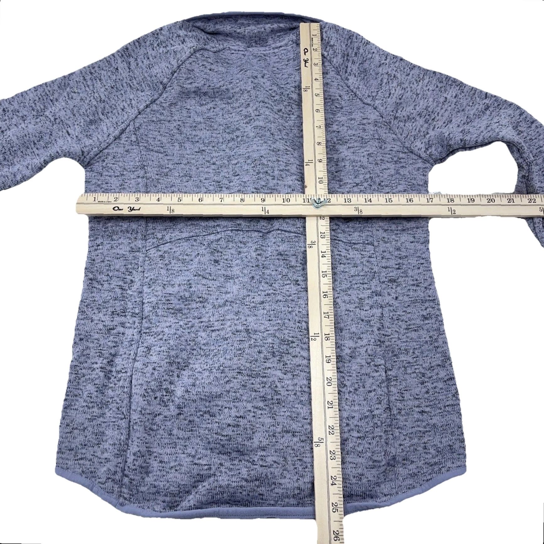 Kyodan Kyodan Purple Sweater Women Medium 1/4 Zip Pullover Fleece Embroidered Logo Knit Raglan Sleeve Zipper All Seasons Size M / US 6-8 / IT 42-44 - 7 Thumbnail