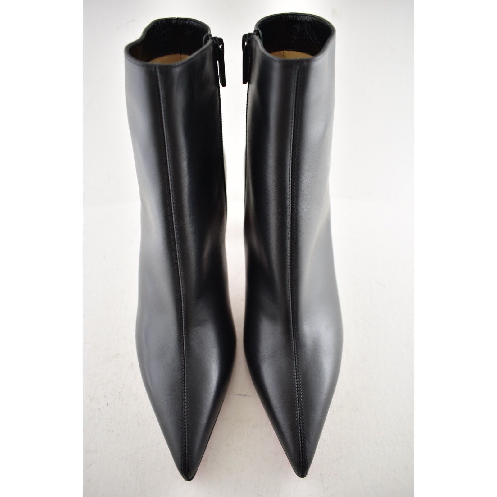 Christian Louboutin Christian Louboutin Vibella Booty 85 Black Leather Bootie 38 Size US 8 / IT 38 - 5 Thumbnail