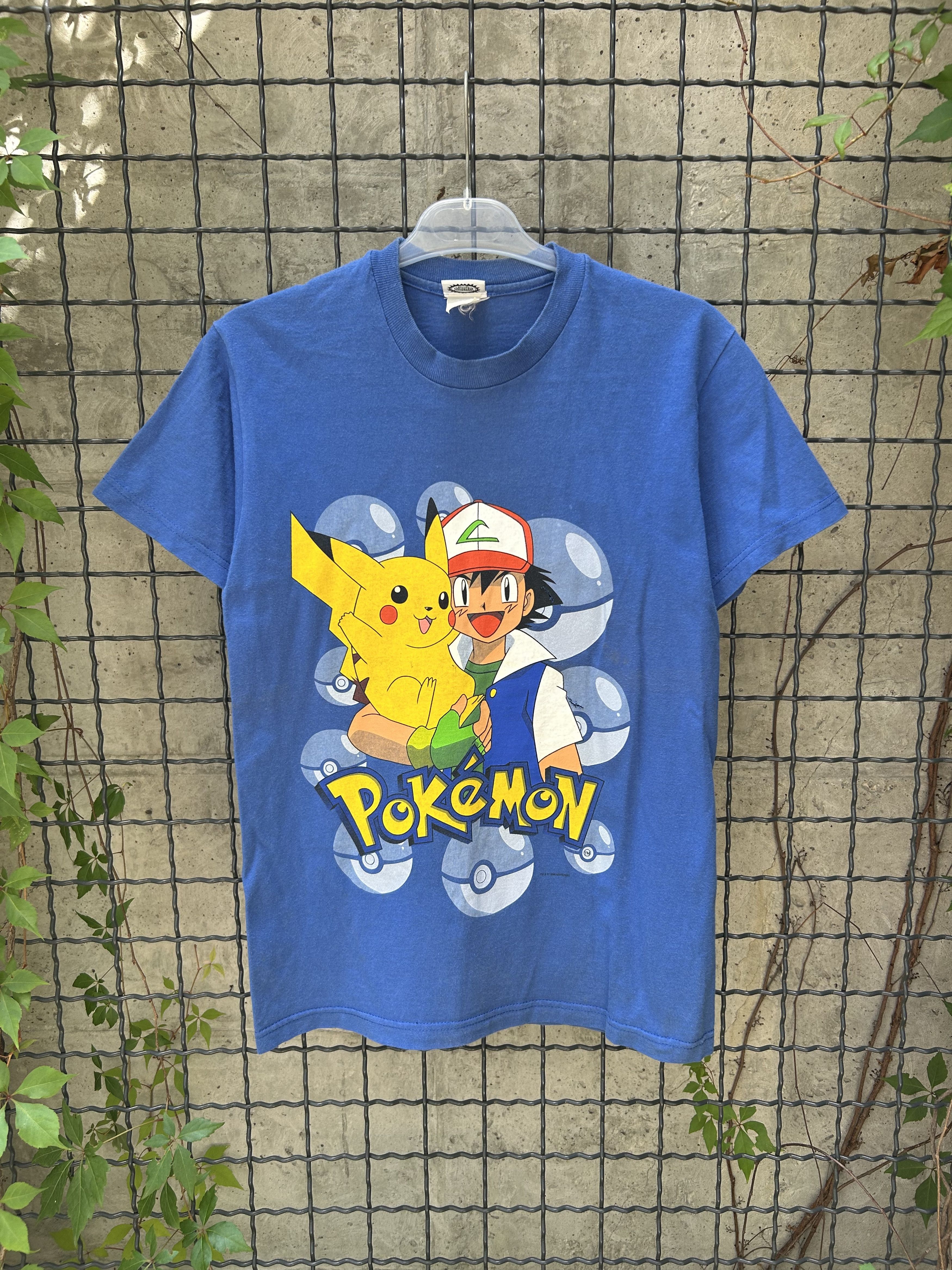 Anime Vintage 1999 Pokemon Anime Movie T-shirt Size US S / EU 44-46 / 1 - 1 Thumbnail